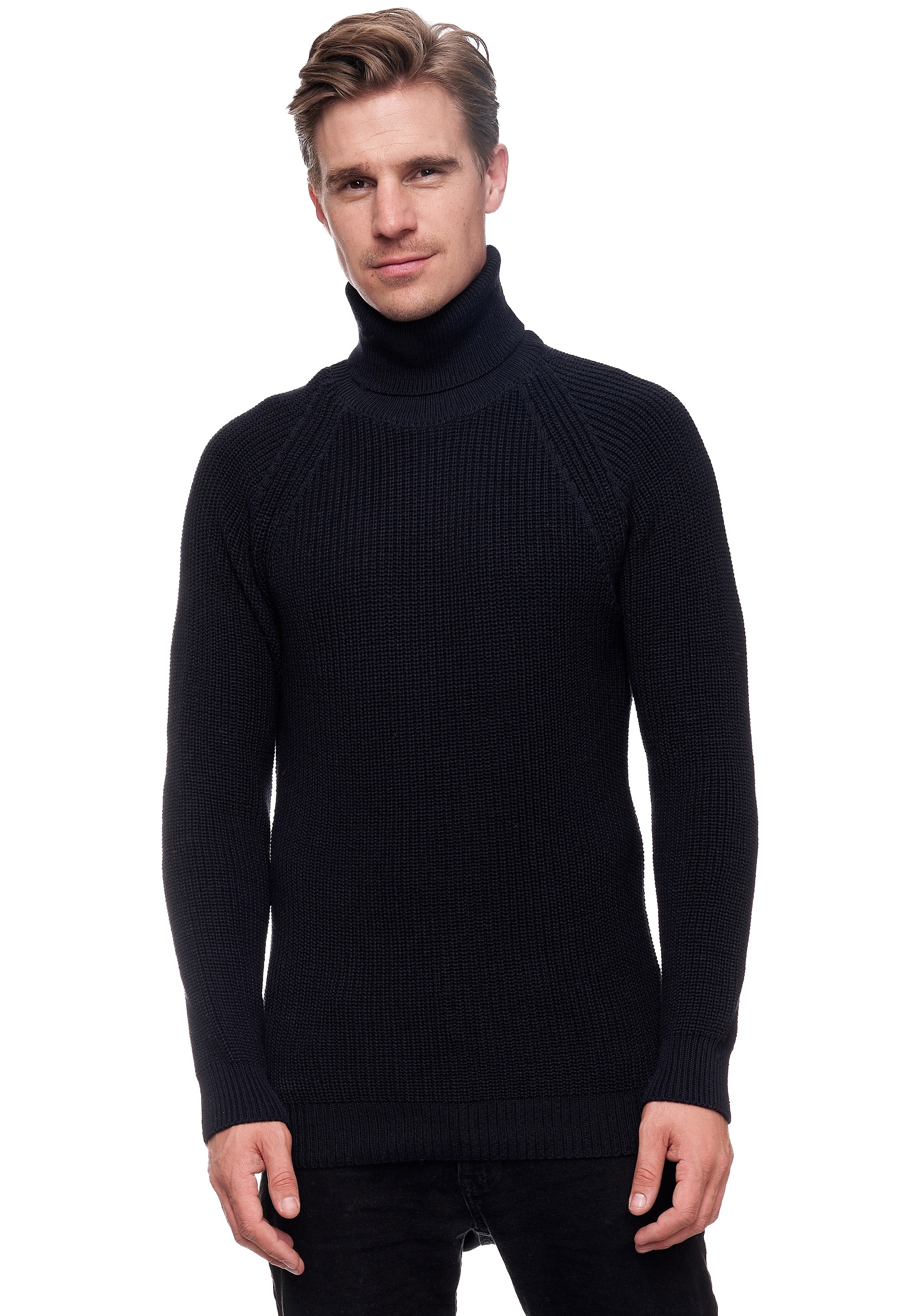 Rusty Neal Rollkragenpullover, mit kuscheligem Rollkragen