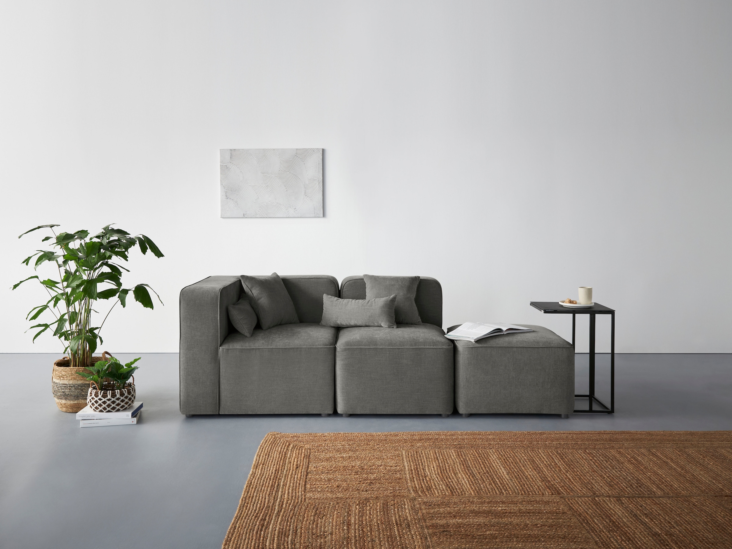 Home affaire 3-Sitzer "Sundstrup" Modulserie, individuelle Zusammenstellung günstig online kaufen