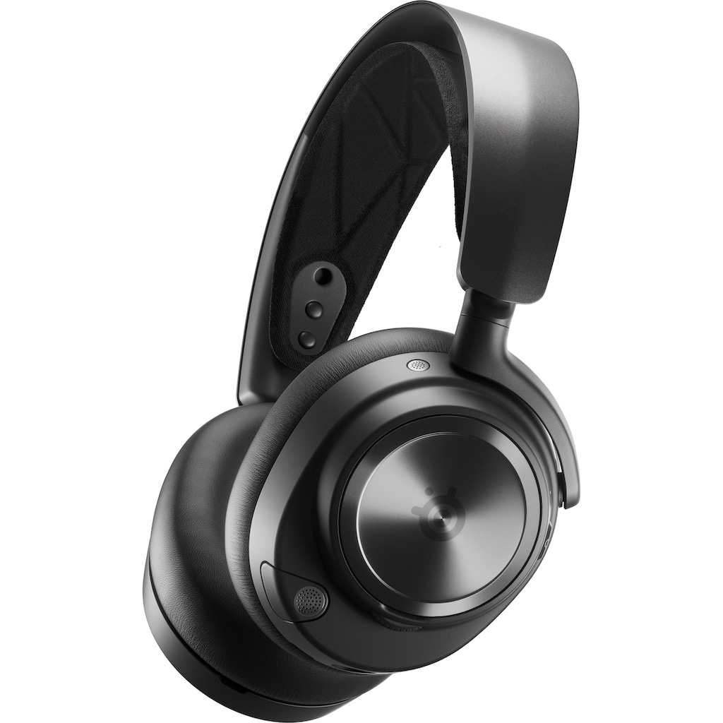 SteelSeries Gaming-Headset »Arctis Nova Pro Wireless X«, Bluetooth-Wireless, Mikrofon abnehmbar-Noise-Cancelling