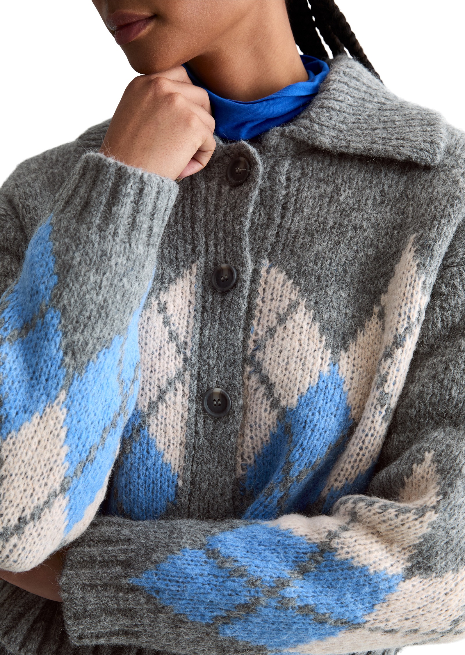 Marc O'Polo DENIM Cardigan »mit flauschiger Alpakawolle«