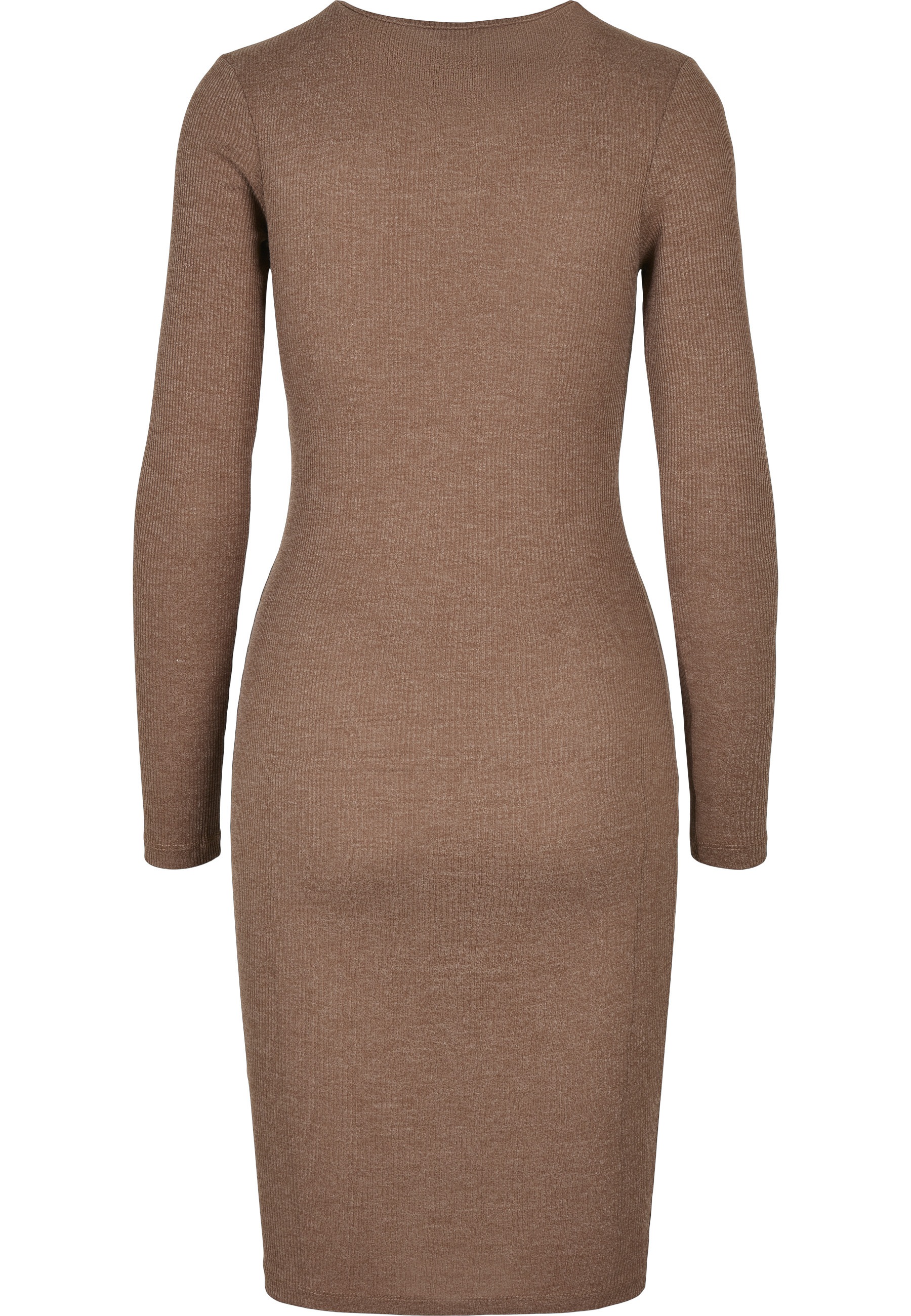 URBAN CLASSICS Shirtkleid »Urban Classics Damen Ladies Rib Dress« 1 Stk. tlg.