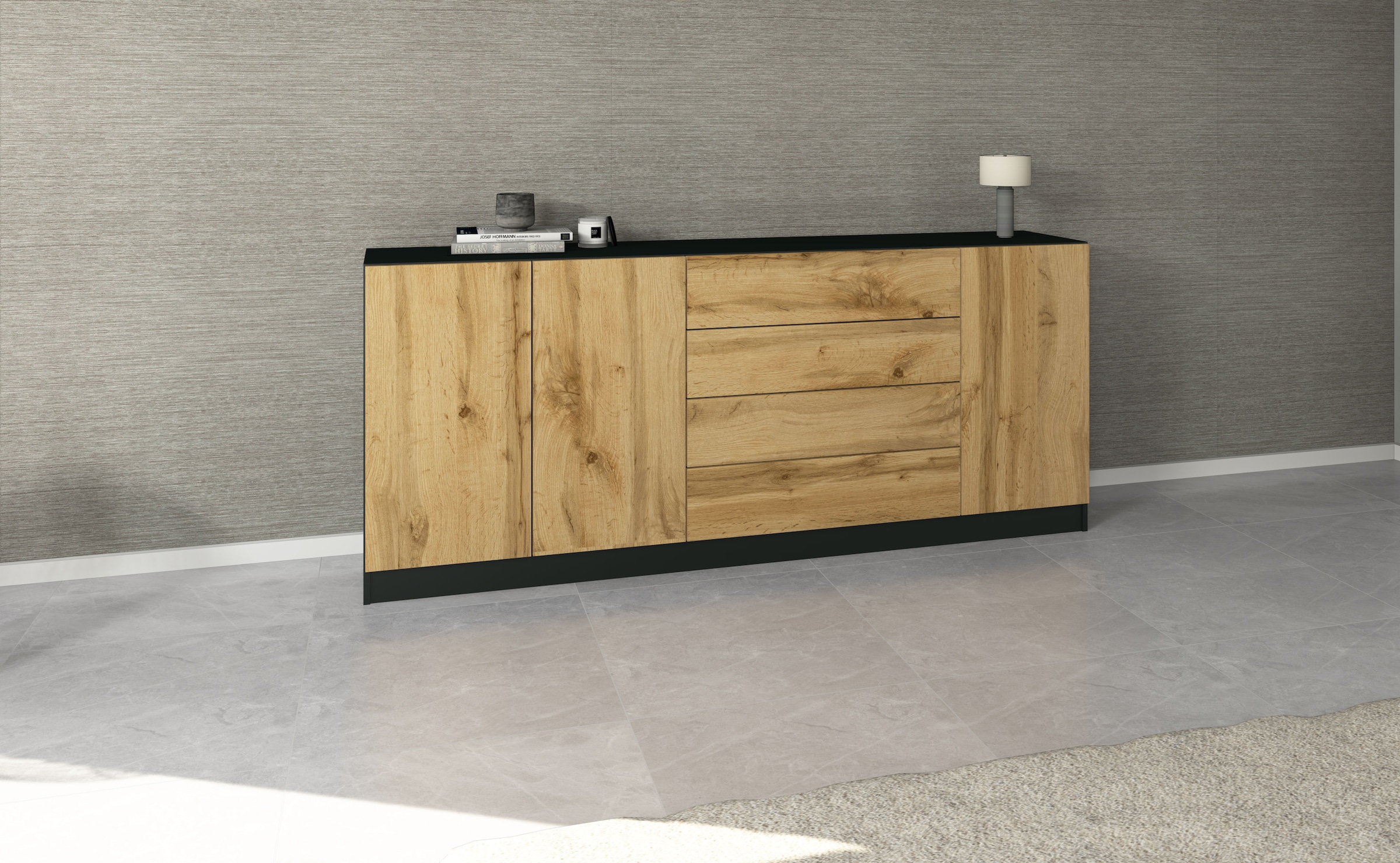 borchardt Möbel Sideboard "Vaasa", Breite 190 cm günstig online kaufen