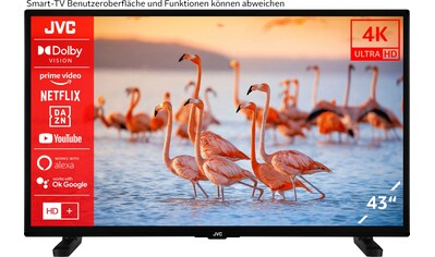 JVC LED-Fernseher »LT-43VU2256«, 108 cm/43 Zoll, 4K Ultra HD, Smart-TV kaufen