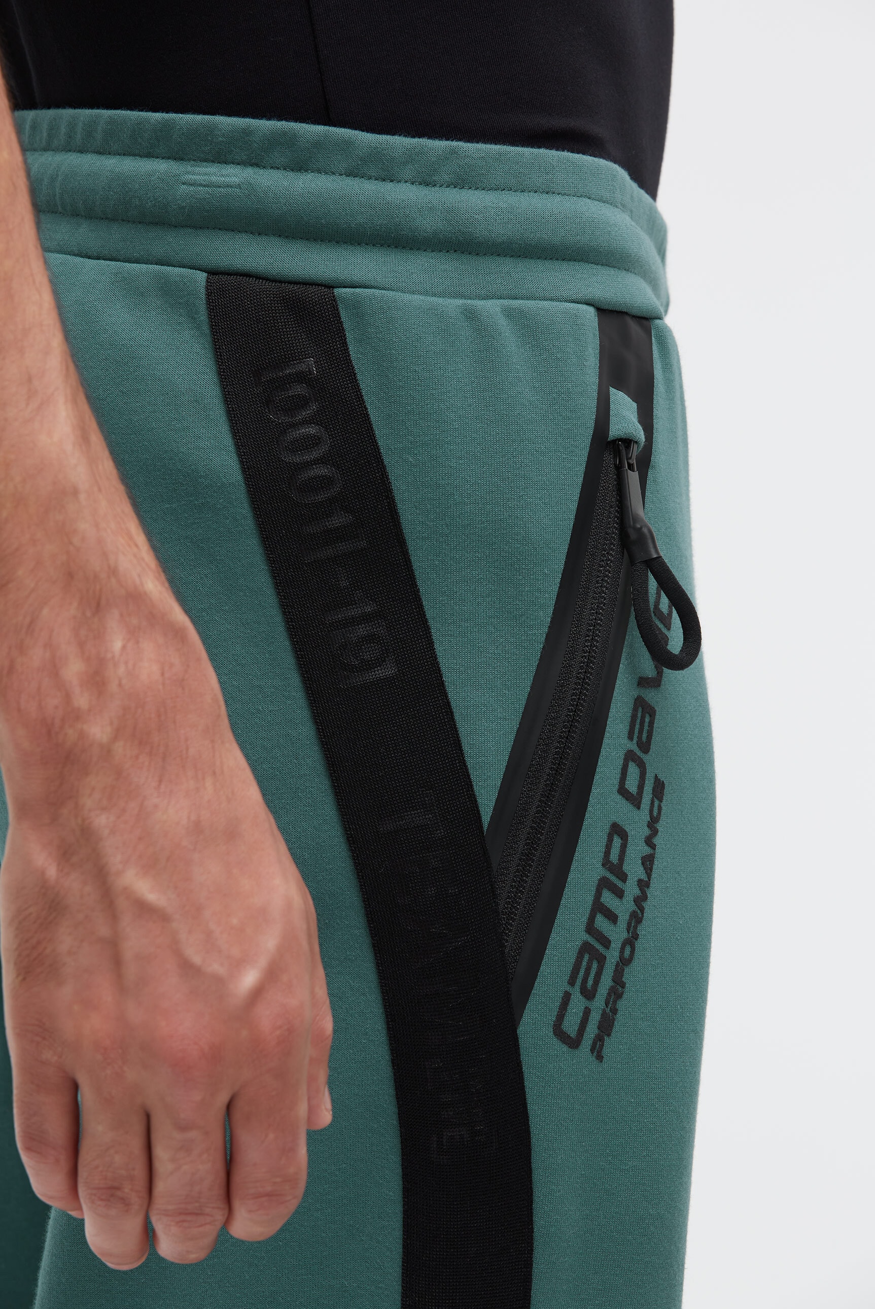 CAMP DAVID Sporthose  mit Reißverschlusstaschen