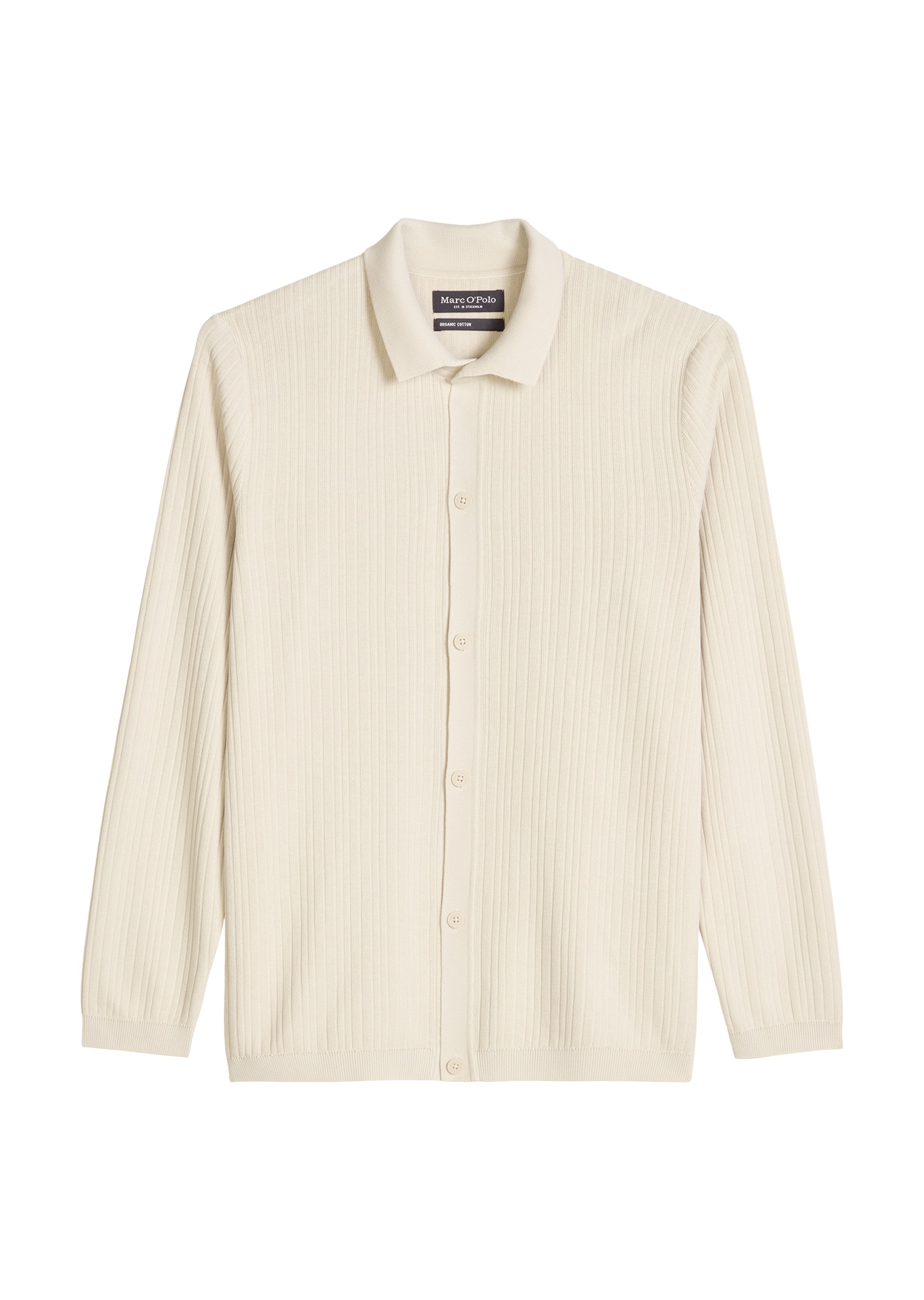 Marc O'Polo Langarmhemd »aus Bio-Baumwolle und TENCEL™ Lyocell«