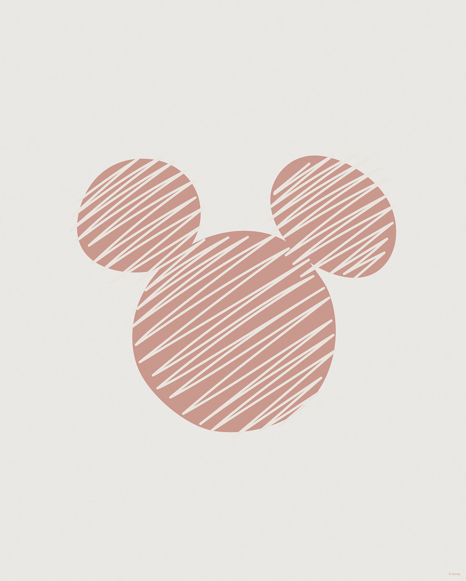 Komar Bild "Striped Mouse" Natur 1 Stk. tlg. Wandbild zur Dekoration im Kin günstig online kaufen