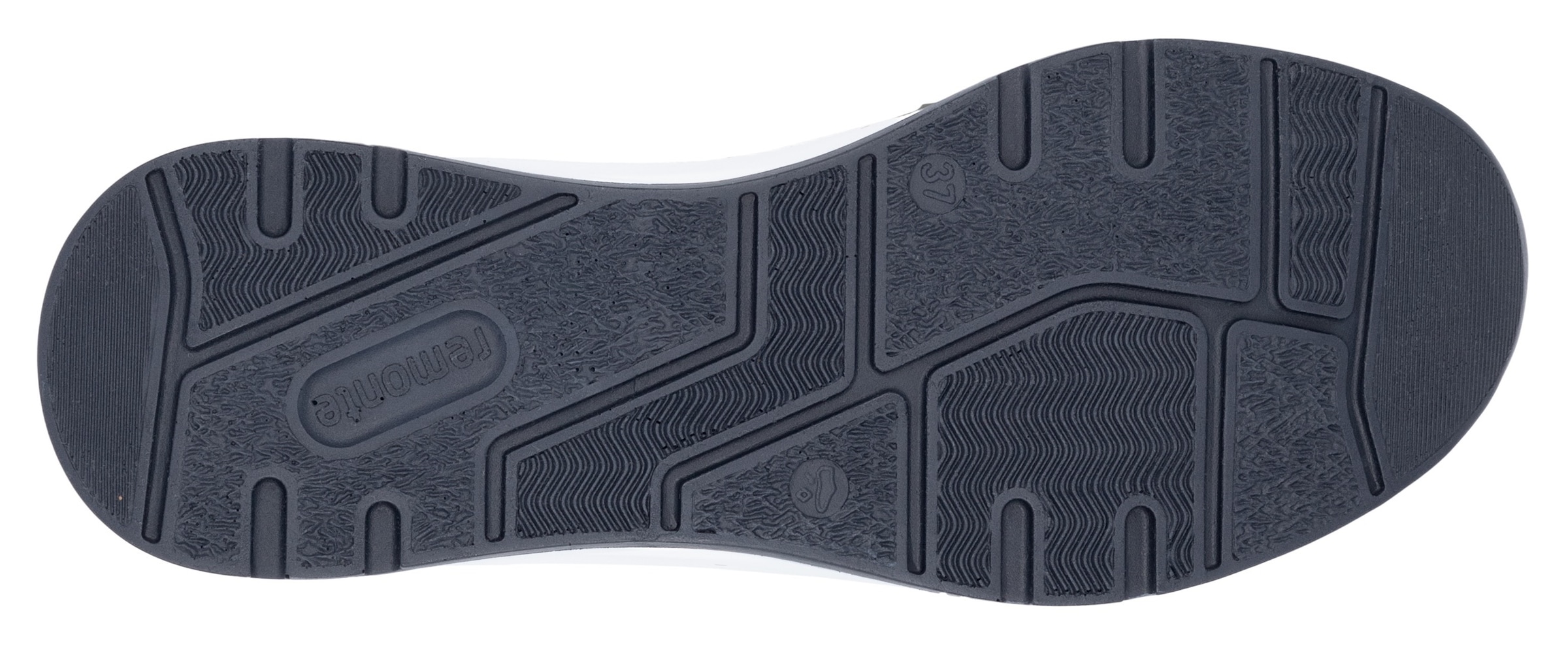 Remonte Slip-On Sneaker, Freizeitschuh, Halbschuh, Slipper mit modischem Keilabsatz