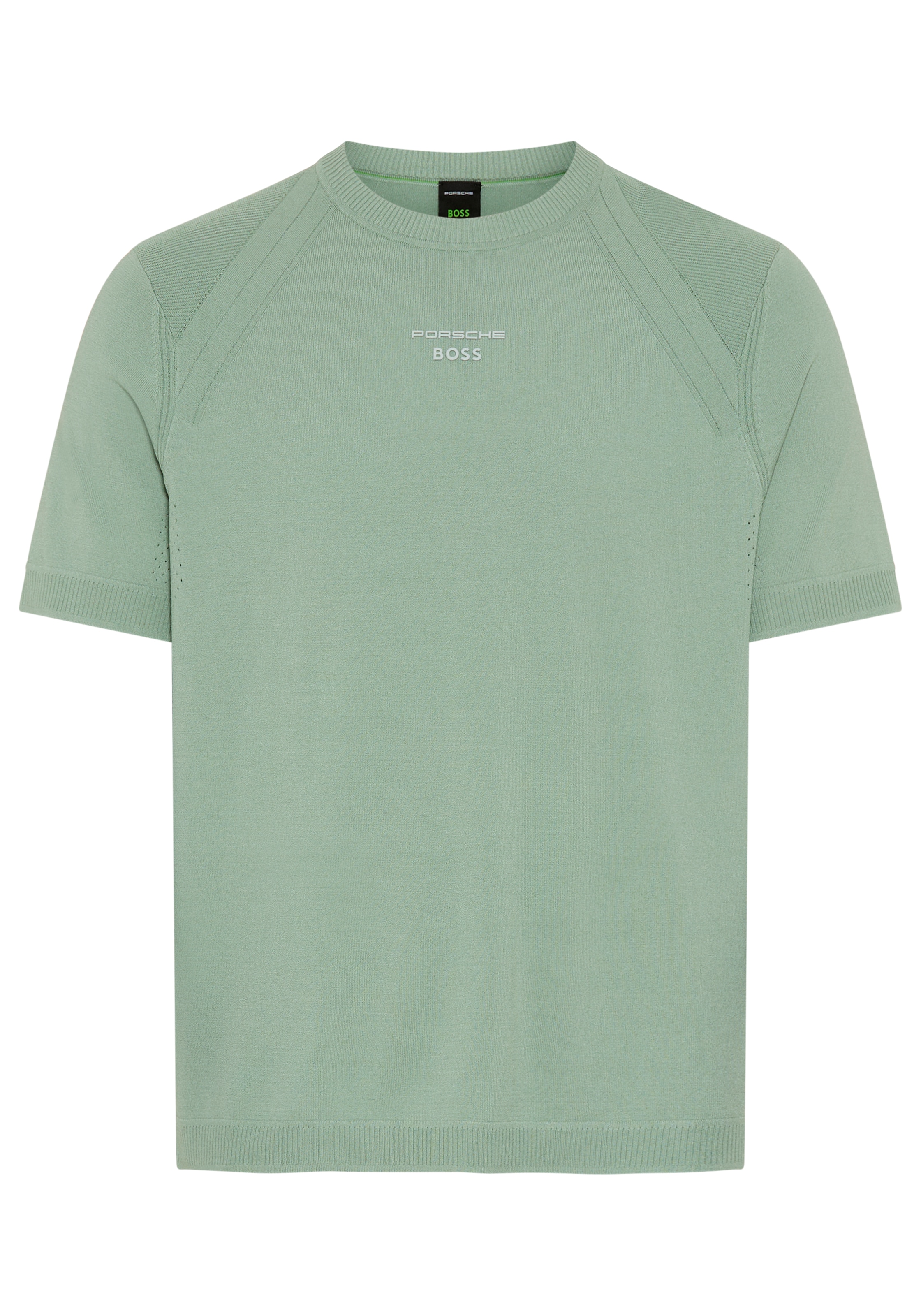BOSS GREEN Kurzarmpullover »Porsche Spirit 70 Capsule Collection« Premium Herrenmode Limited