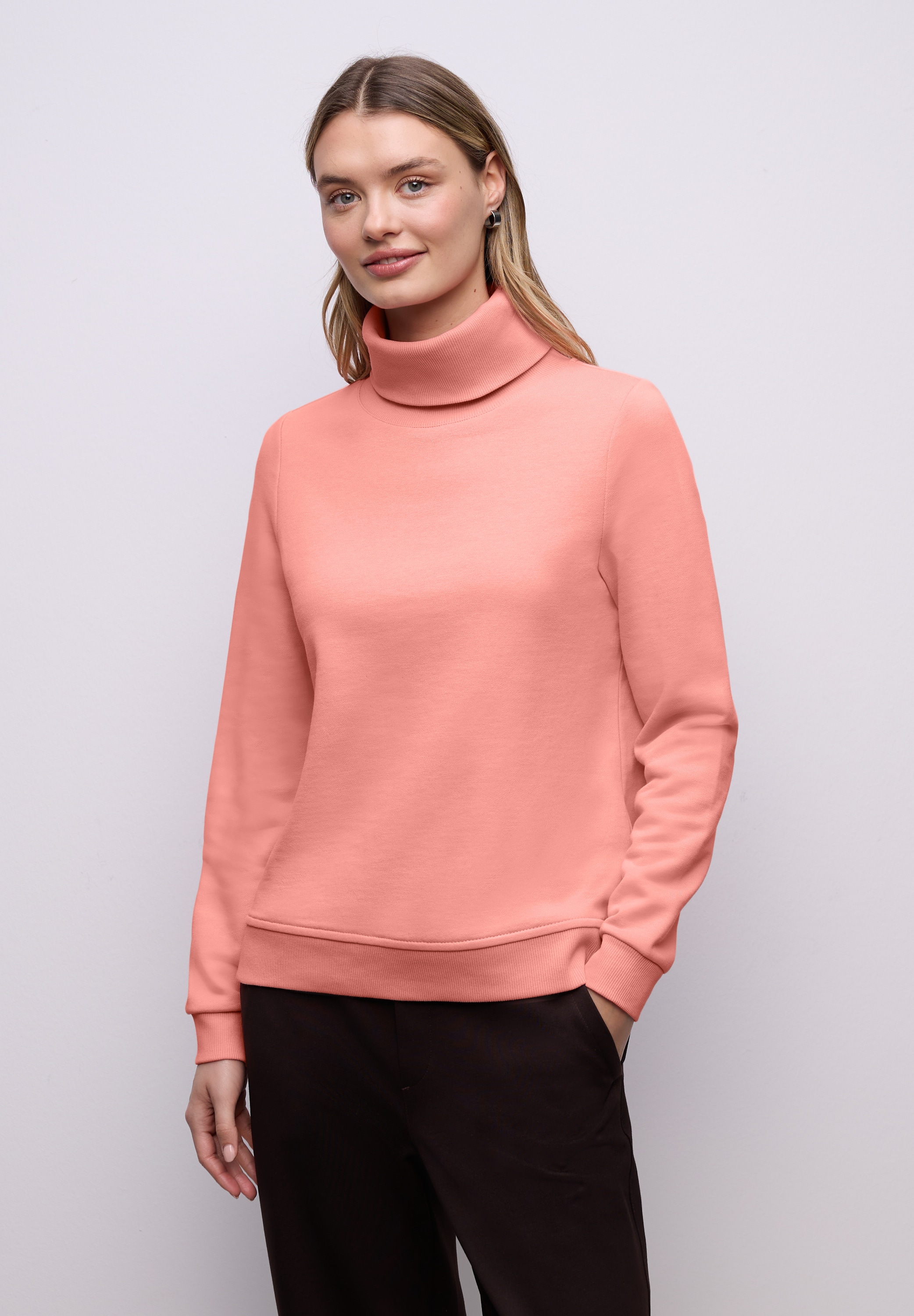 STREET ONE Sweatshirt, mit Stehkragen