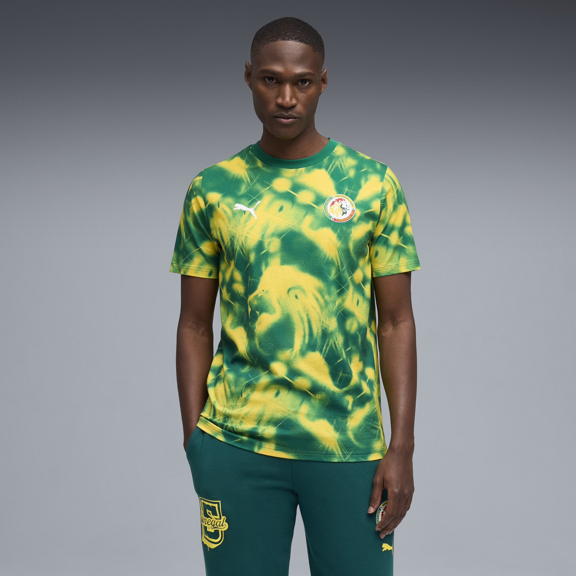 PUMA T-Shirt »Senegal ftblCulture T-Shirt mit Print Herren«