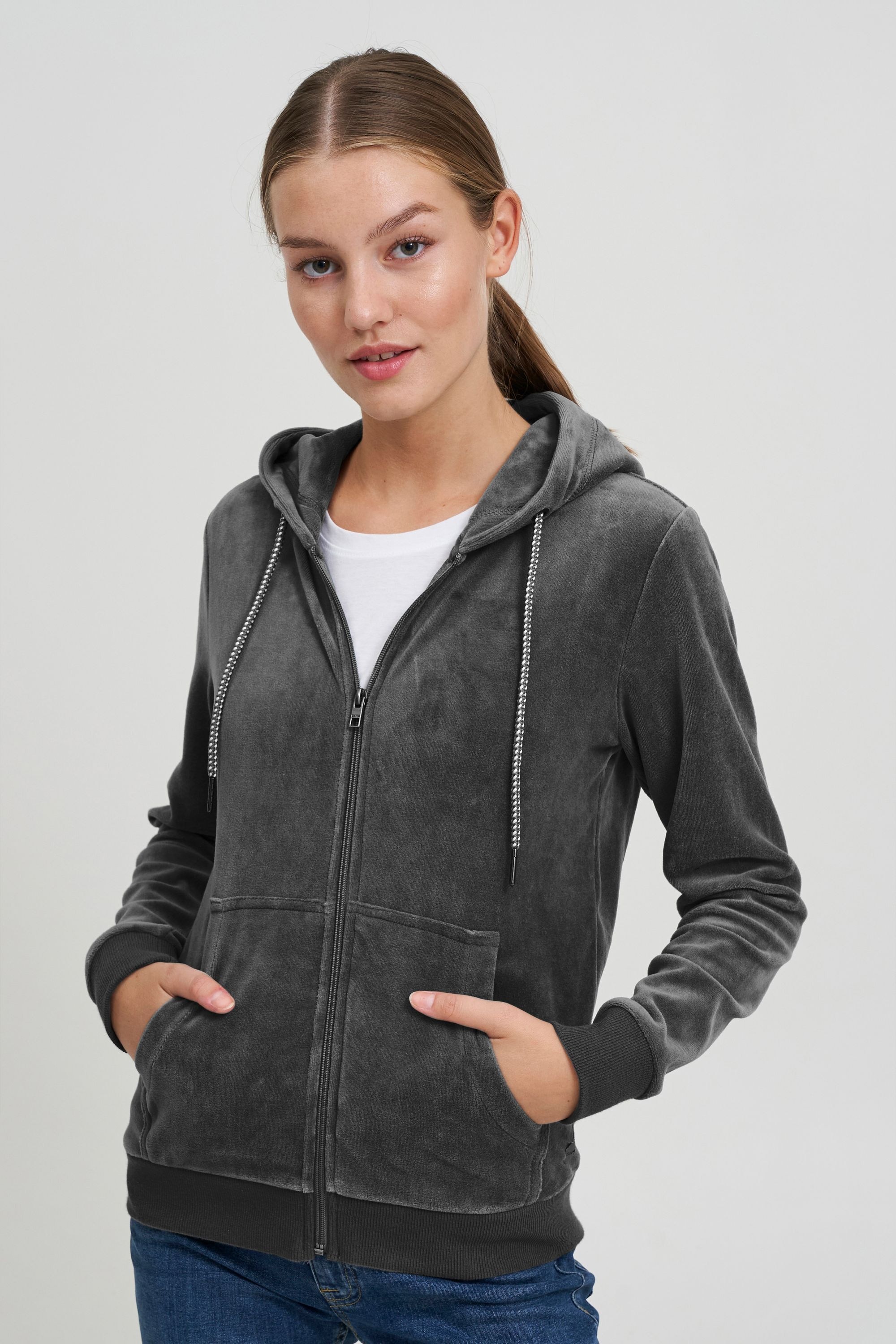 OXMO Kapuzensweatjacke »Kapuzensweatjacke OXVicky«