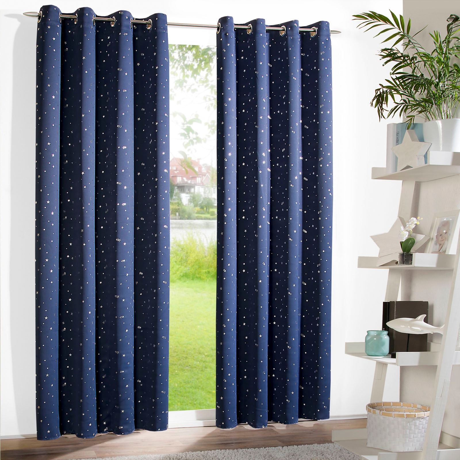 Weckbrodt Vorhang "Sarin" Ösen 1 Stk. tlg. blickdicht, Thermo, wärme-,kälte günstig online kaufen