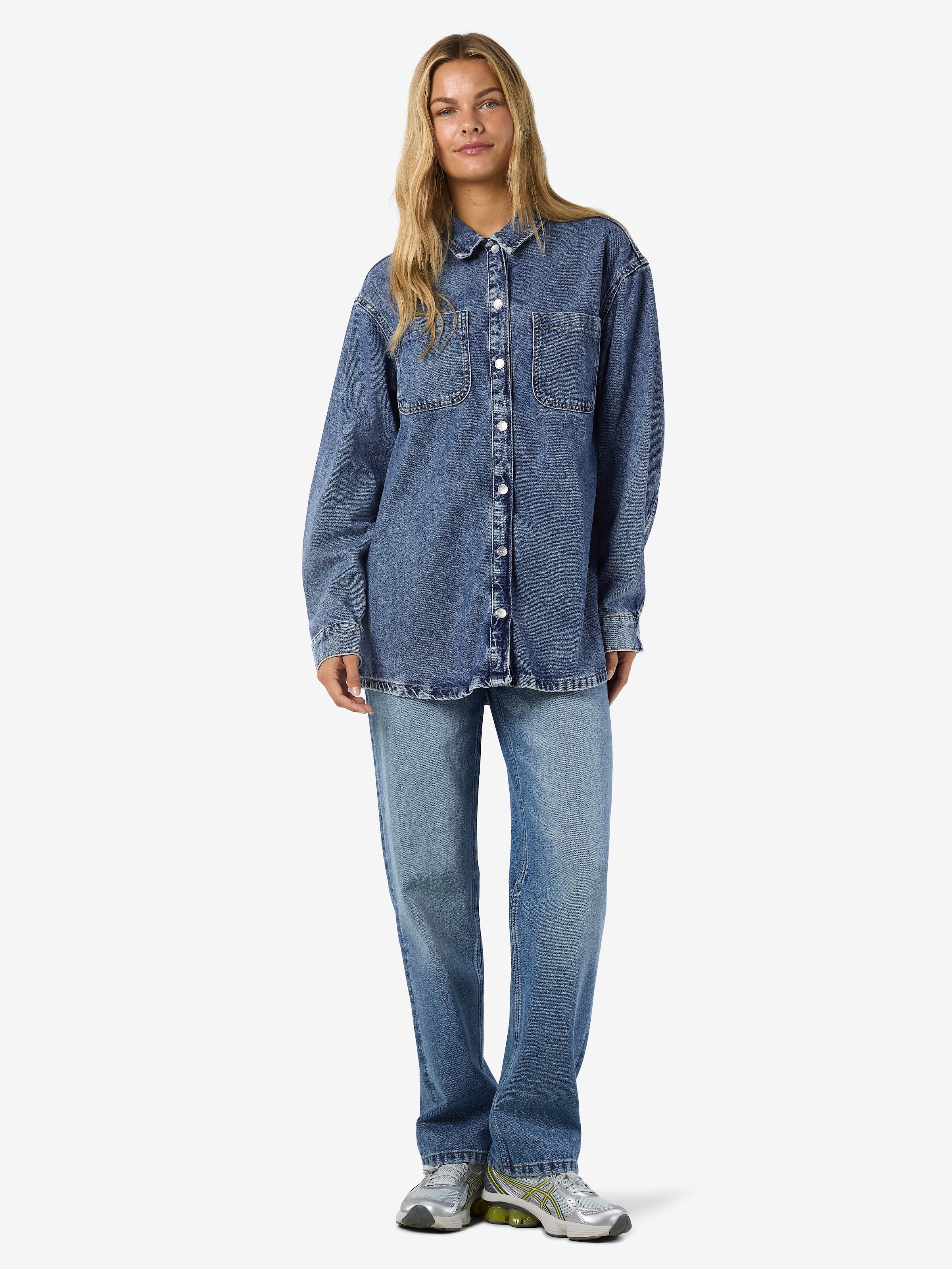 Noisy may Jeansjacke »NMALVA L/S DENIM SHACKET AZ351MB NOOS«