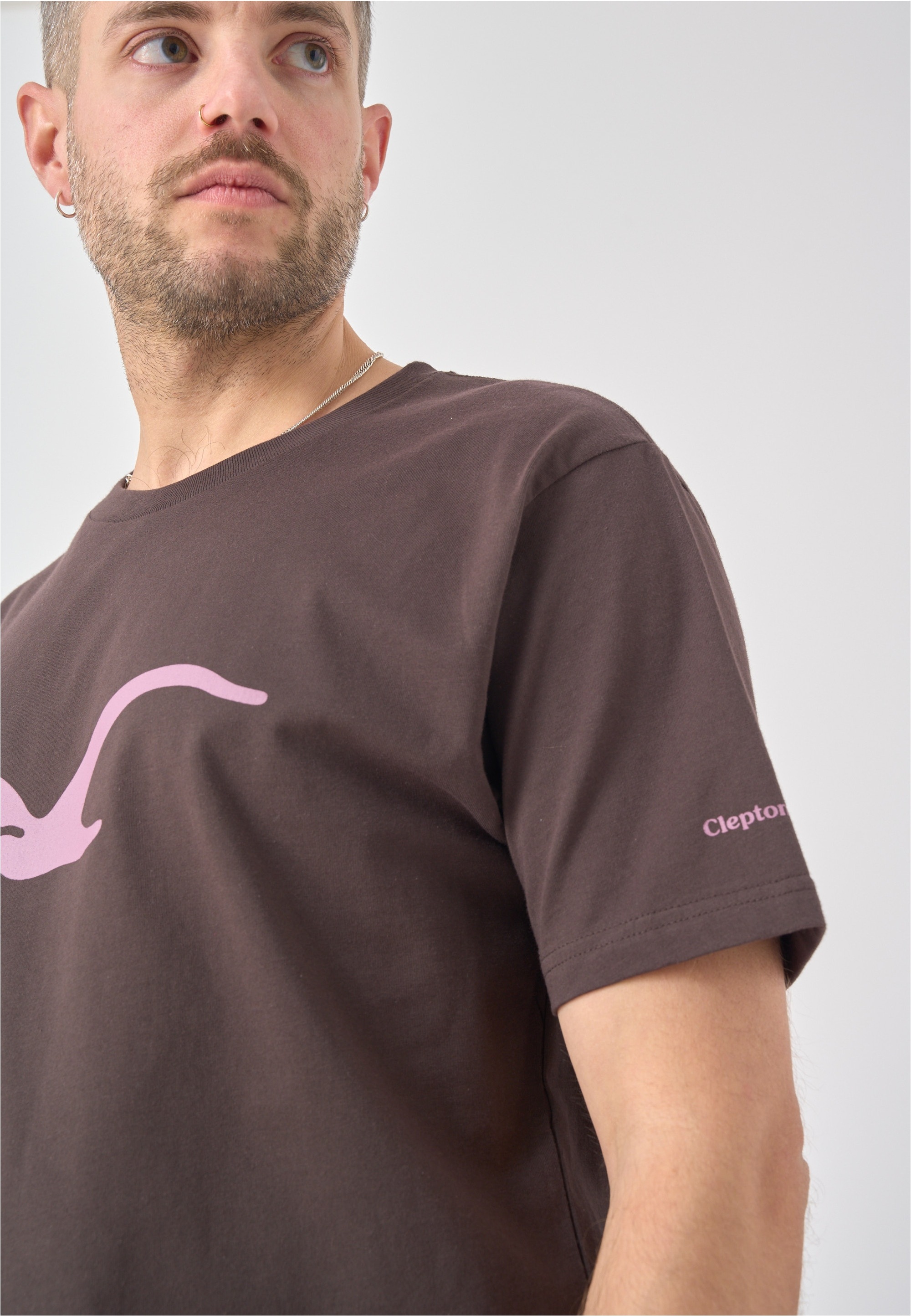 Cleptomanicx T-Shirt »Mowe«, mit klassischem Print
