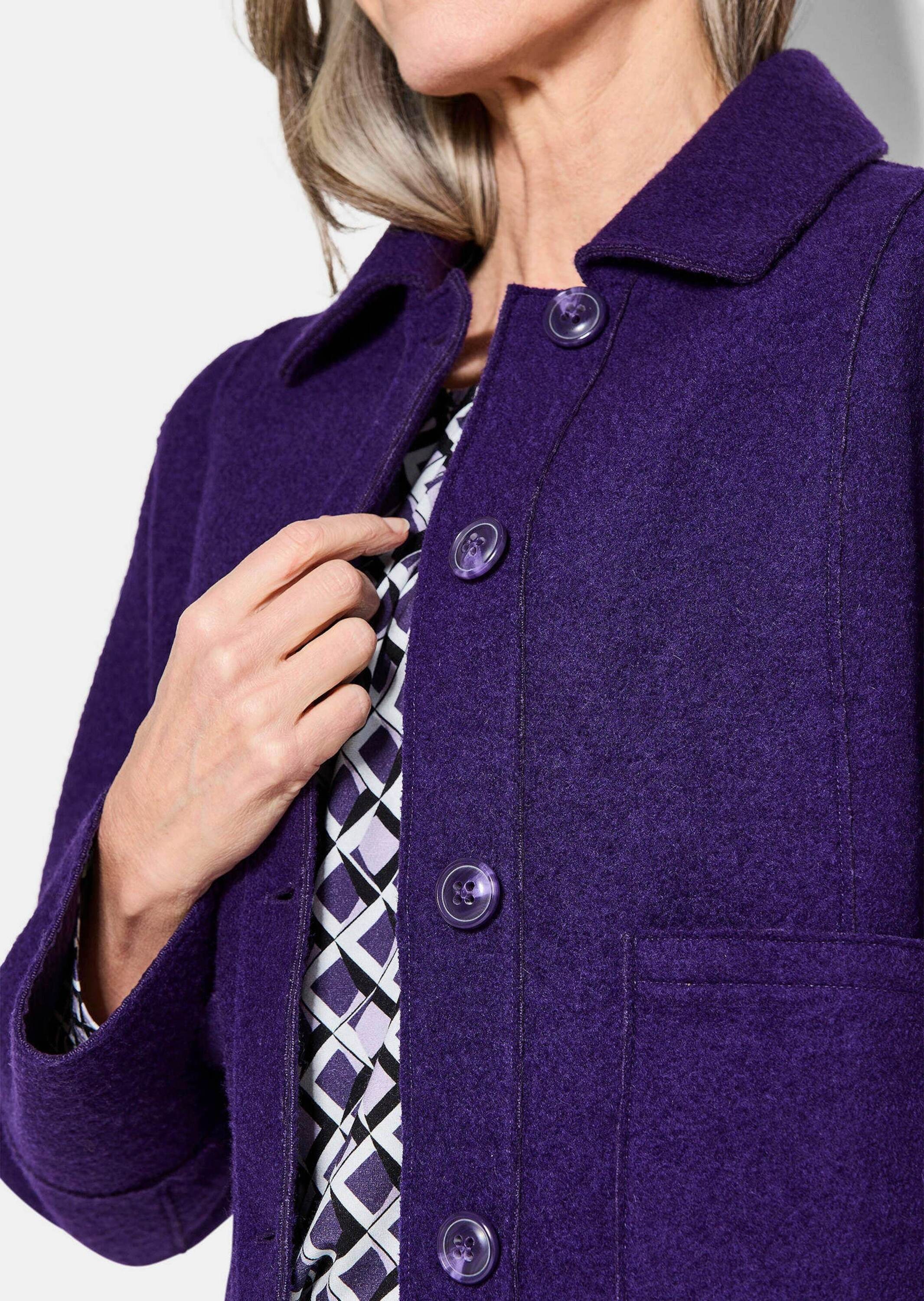 GOLDNER Kurzjacke »Kurzgröße Jacke mit wärmender Wolle«
