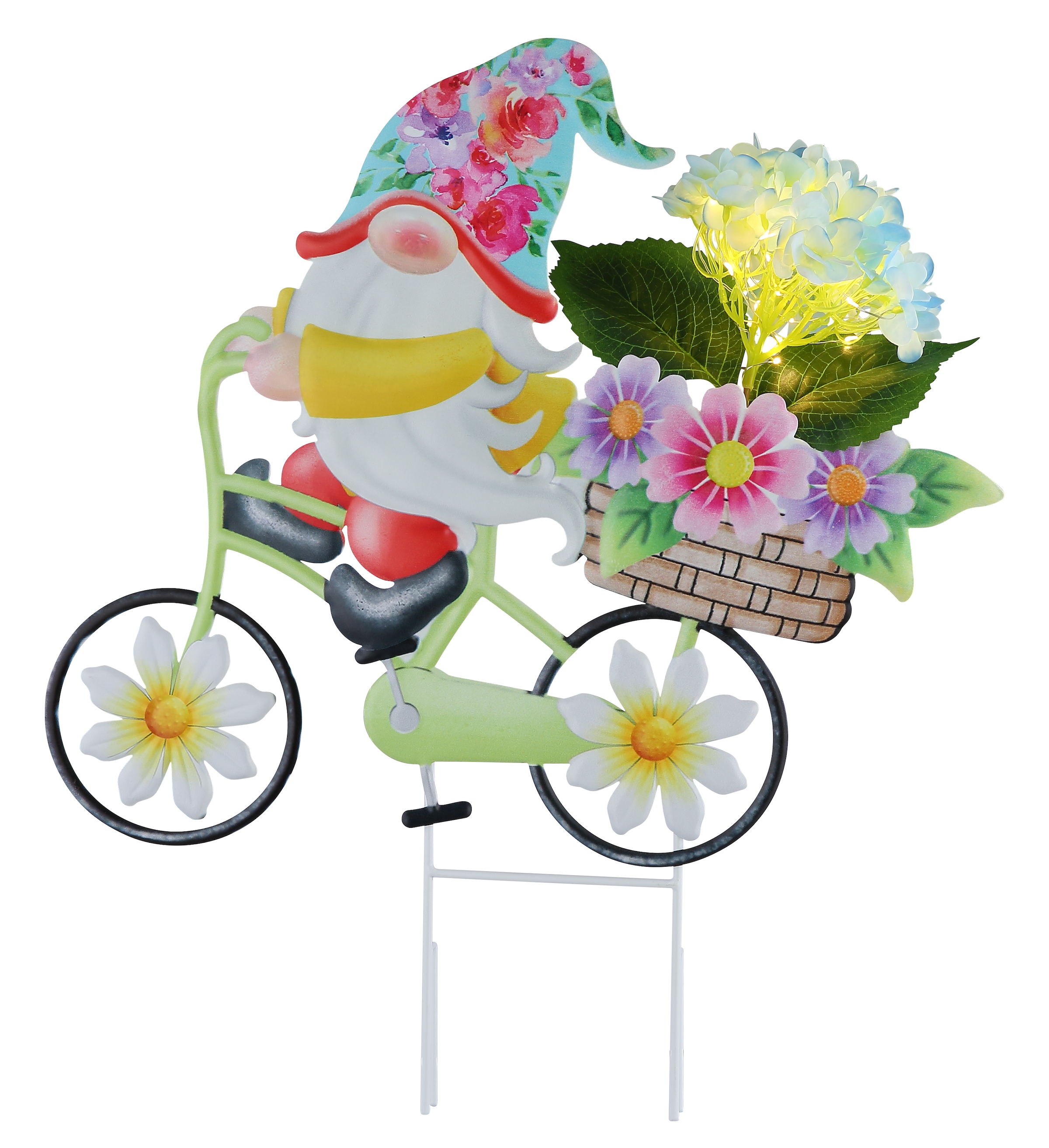 GLOBO LIGHTING LED Solarleuchte "SOLARLEUCHTE METALL BUNT, 20XLED" LED-Modu günstig online kaufen