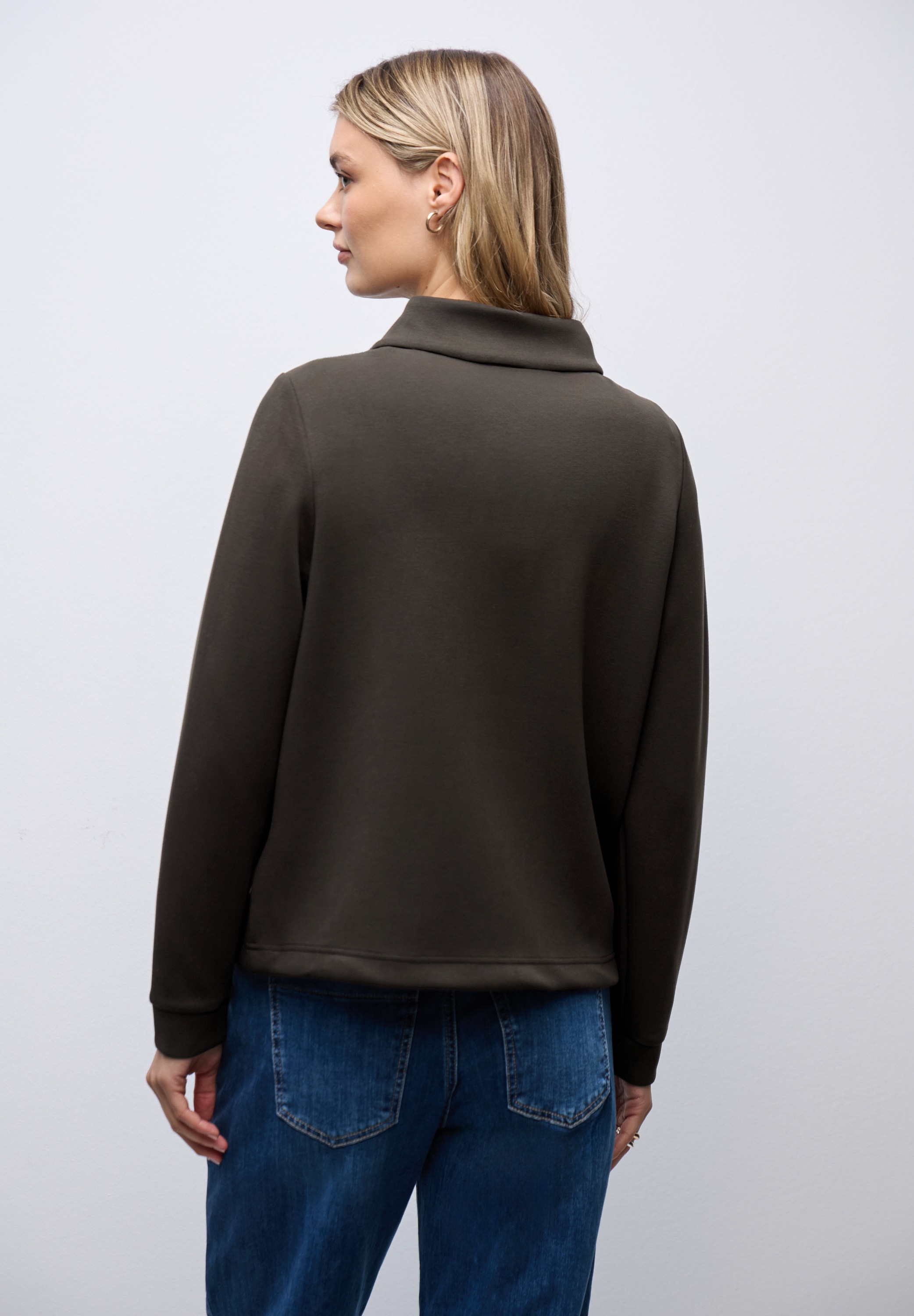 STREET ONE Cardigan im Silk Look