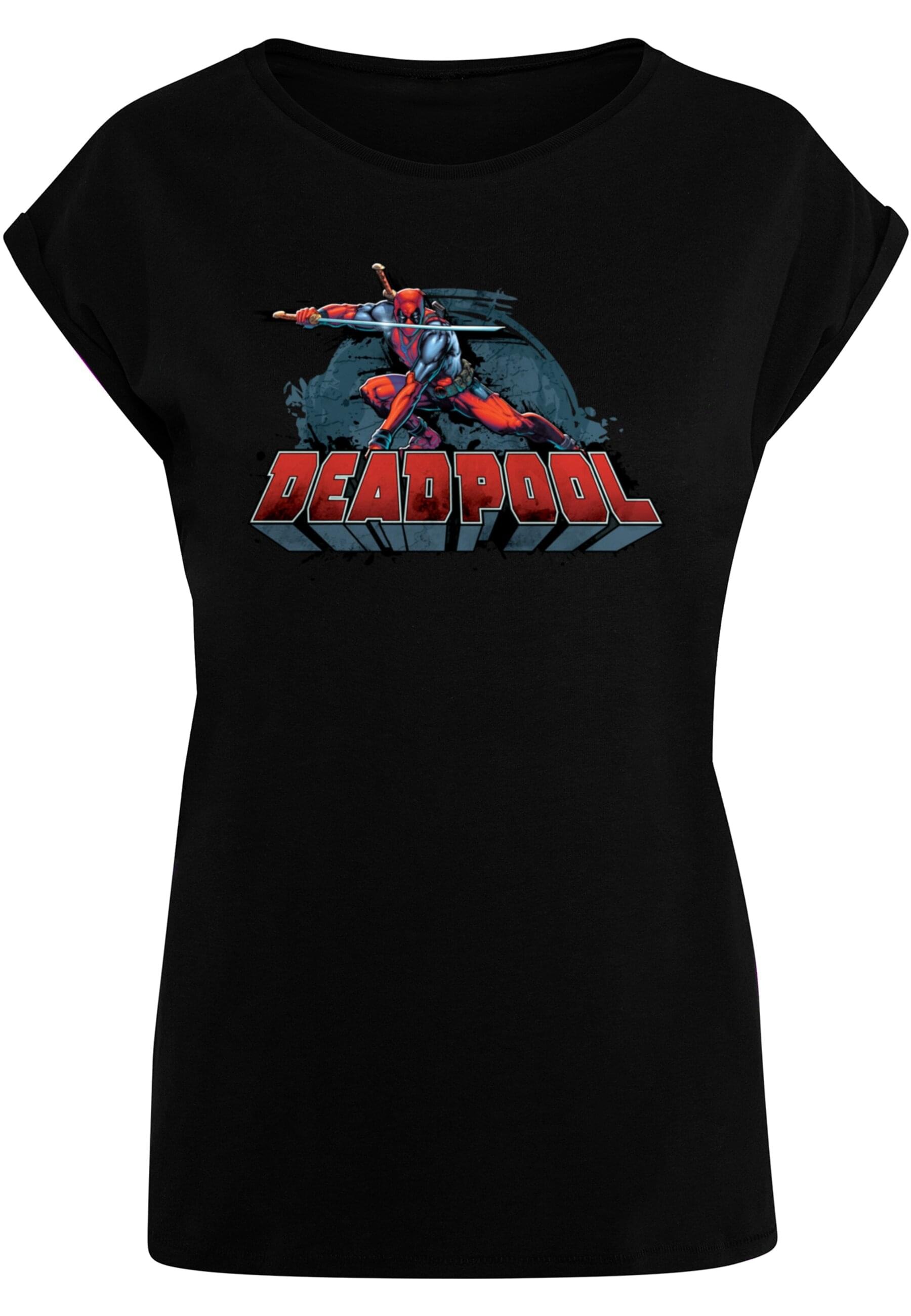 ABSOLUTE CULT T-Shirt "ABSOLUTE CULT Damen Ladies Deadpool - Sword Logo T-S günstig online kaufen