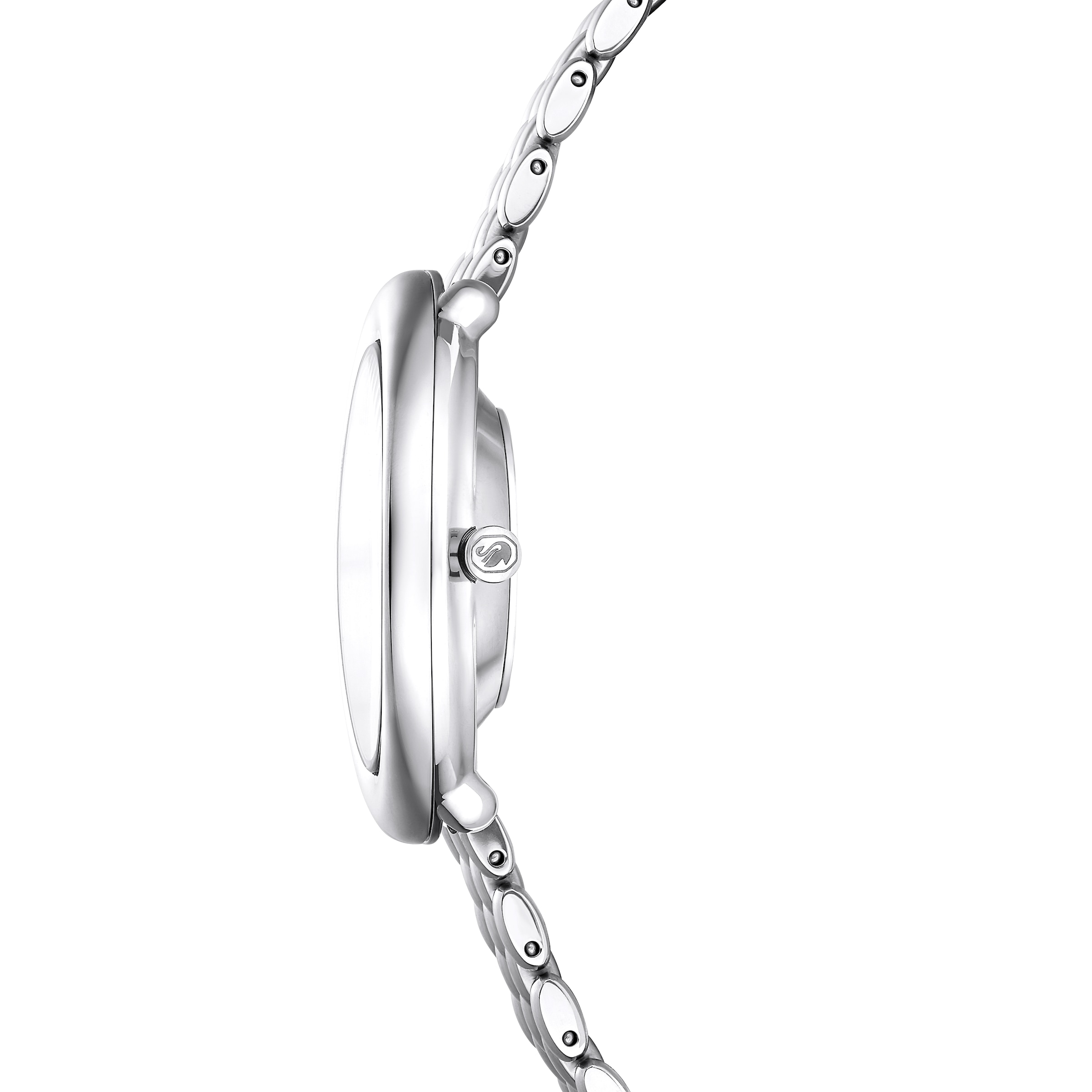Swarovski Quarzuhr »IMBER OVAL« Armbanduhr, Damenuhr, Swiss Made, Edelstahlarmband, analog