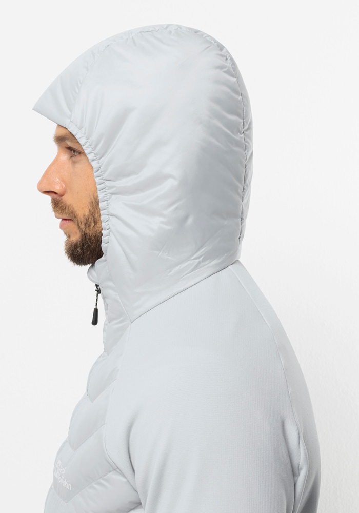 Jack Wolfskin Hybridjacke »ROUTEBURN PRO HYBRID M«, mit Kapuze