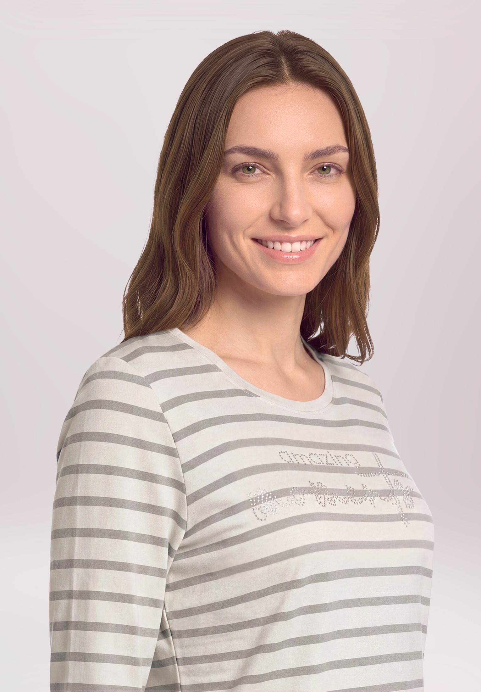 Betty Barclay 3/4-Arm-Shirt »Damen mit Schmucksteinen« 1