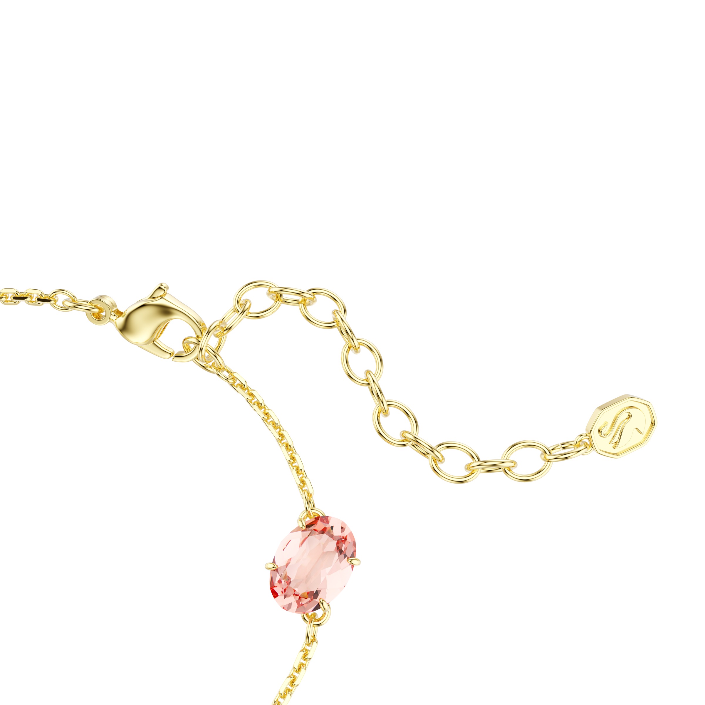 Armkette SWAROVSKI "Schmuck Geschenk Gema Armband", gelbgoldfarben, grün, blau, lila, rot, grün, blau, lila, rot, Armbänder, Damen, Metall, Armkette, mit Swarovski Kristall 4