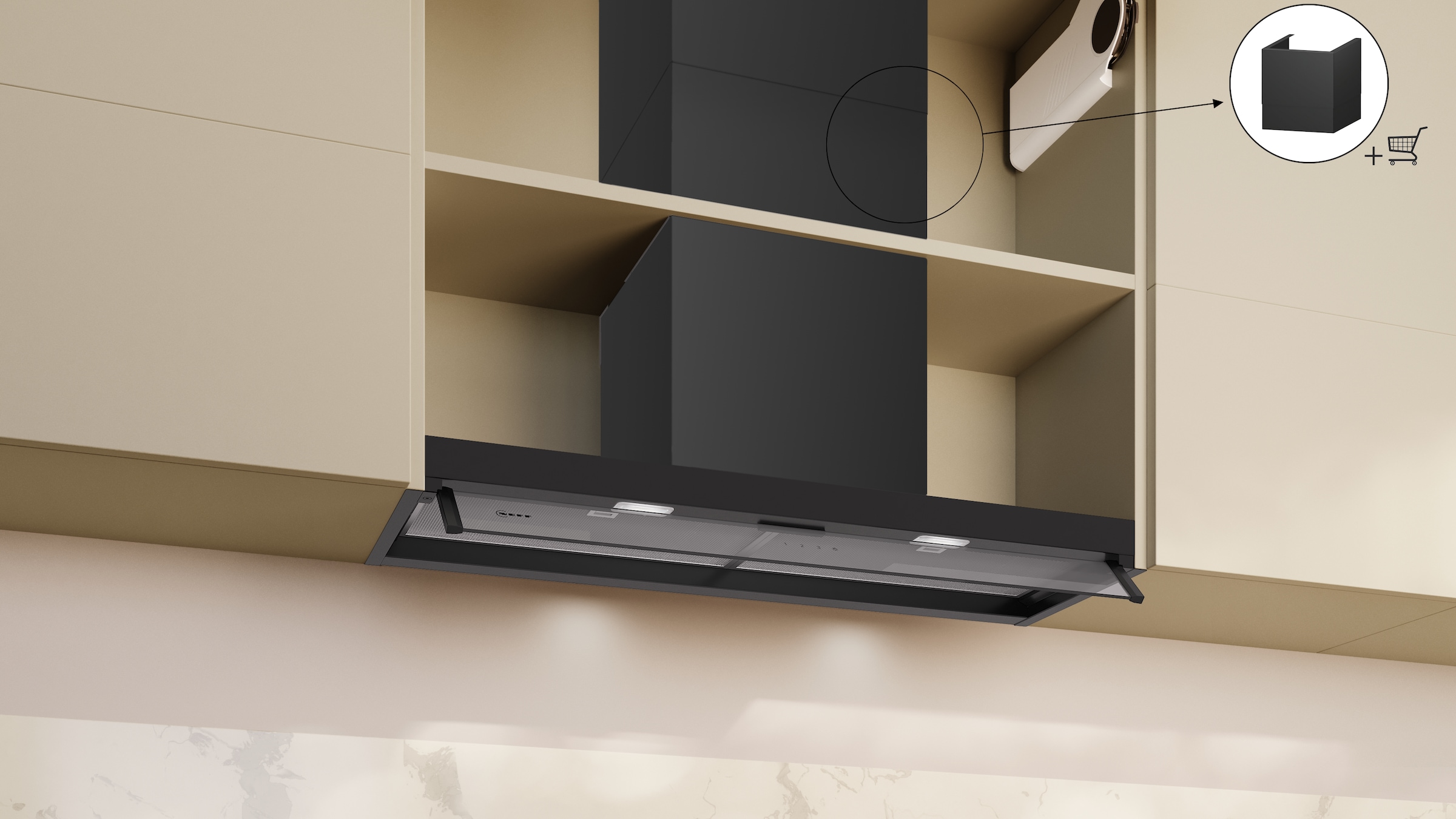 NEFF Lüfterbaustein »D95XCC2S0« Serie N 50