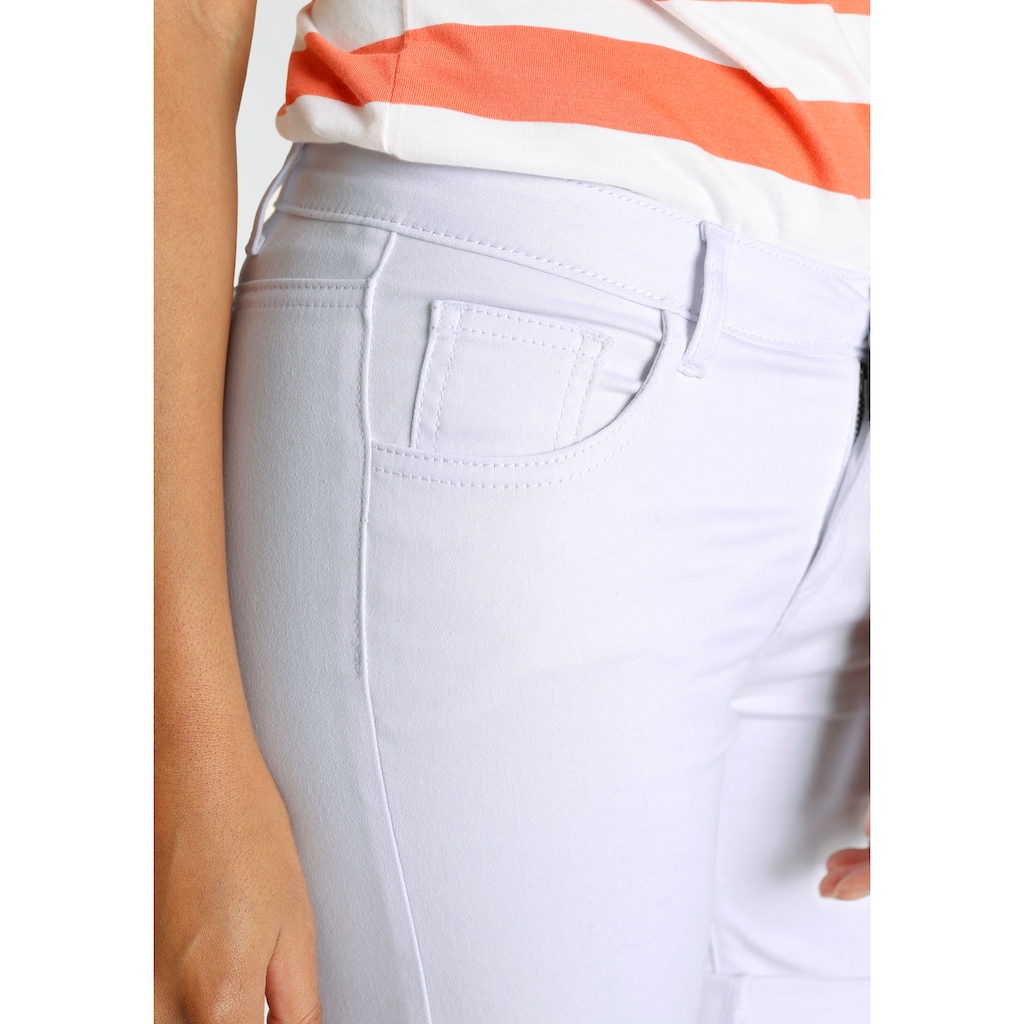 Arizona Jeansshorts »Ultra-Stretch«, Mid-Waist