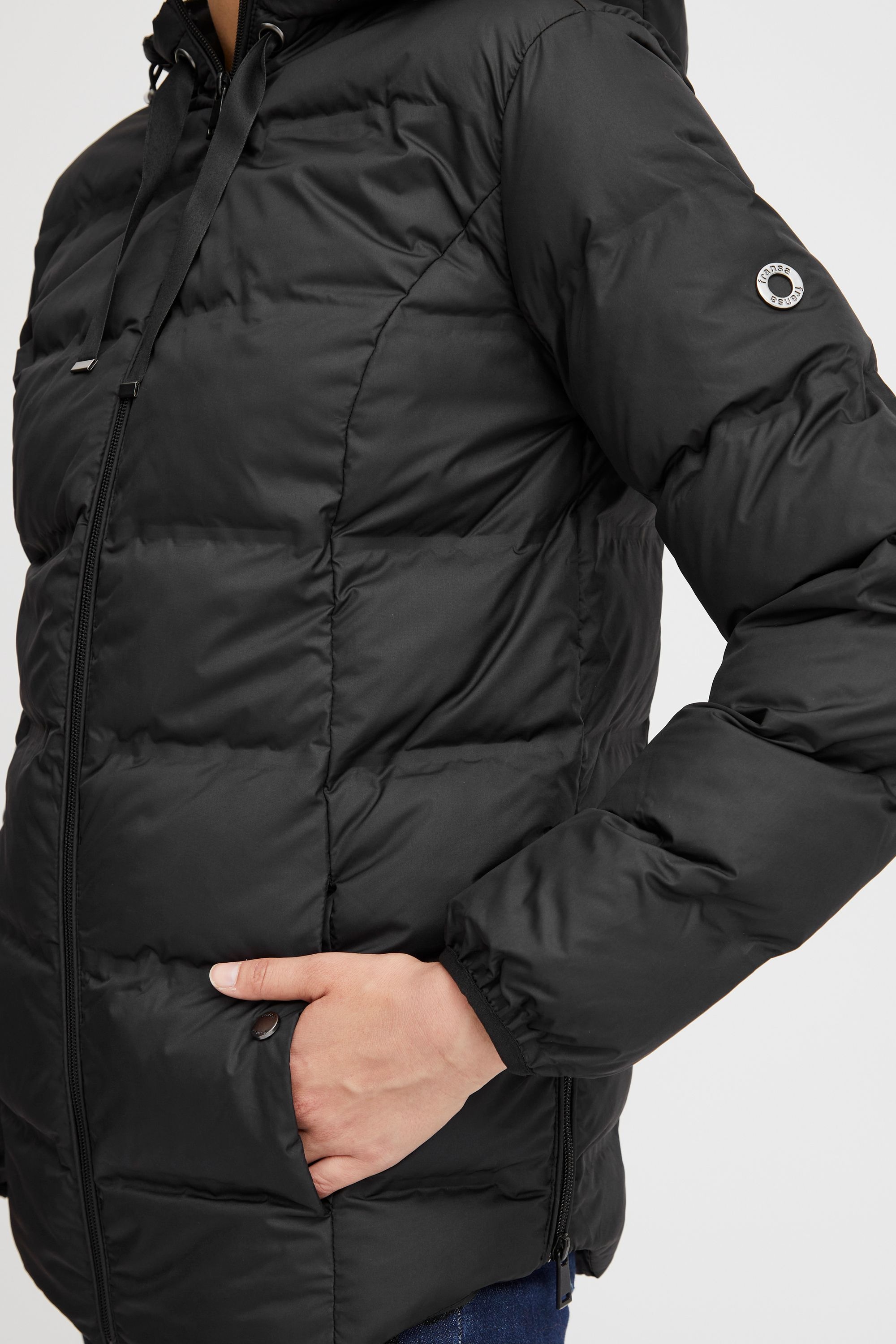 fransa Steppjacke »Steppjacke FRBafab«, mit Kapuze