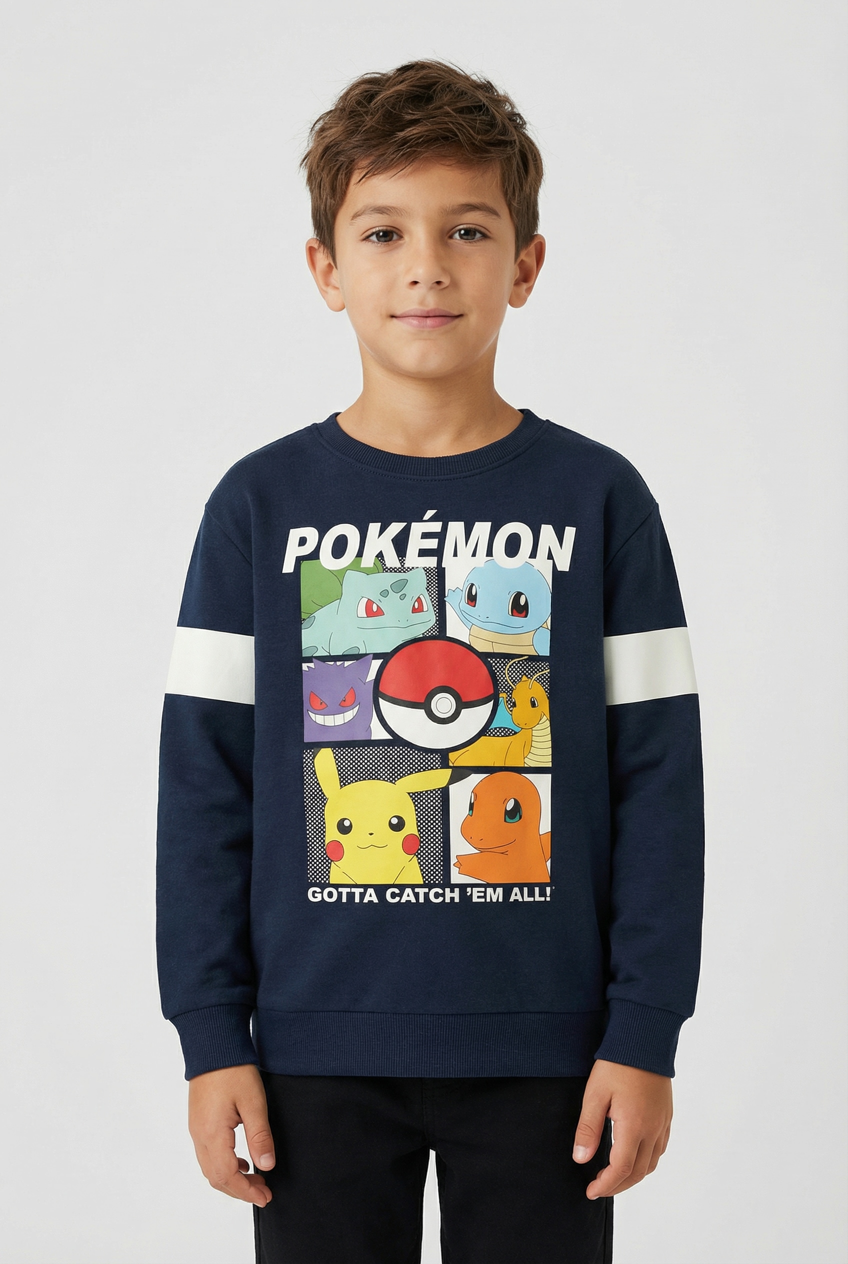 Name It Sweatshirt "NMMJUSSY POKEMON NREG SWEAT BRU NOOS SKY"