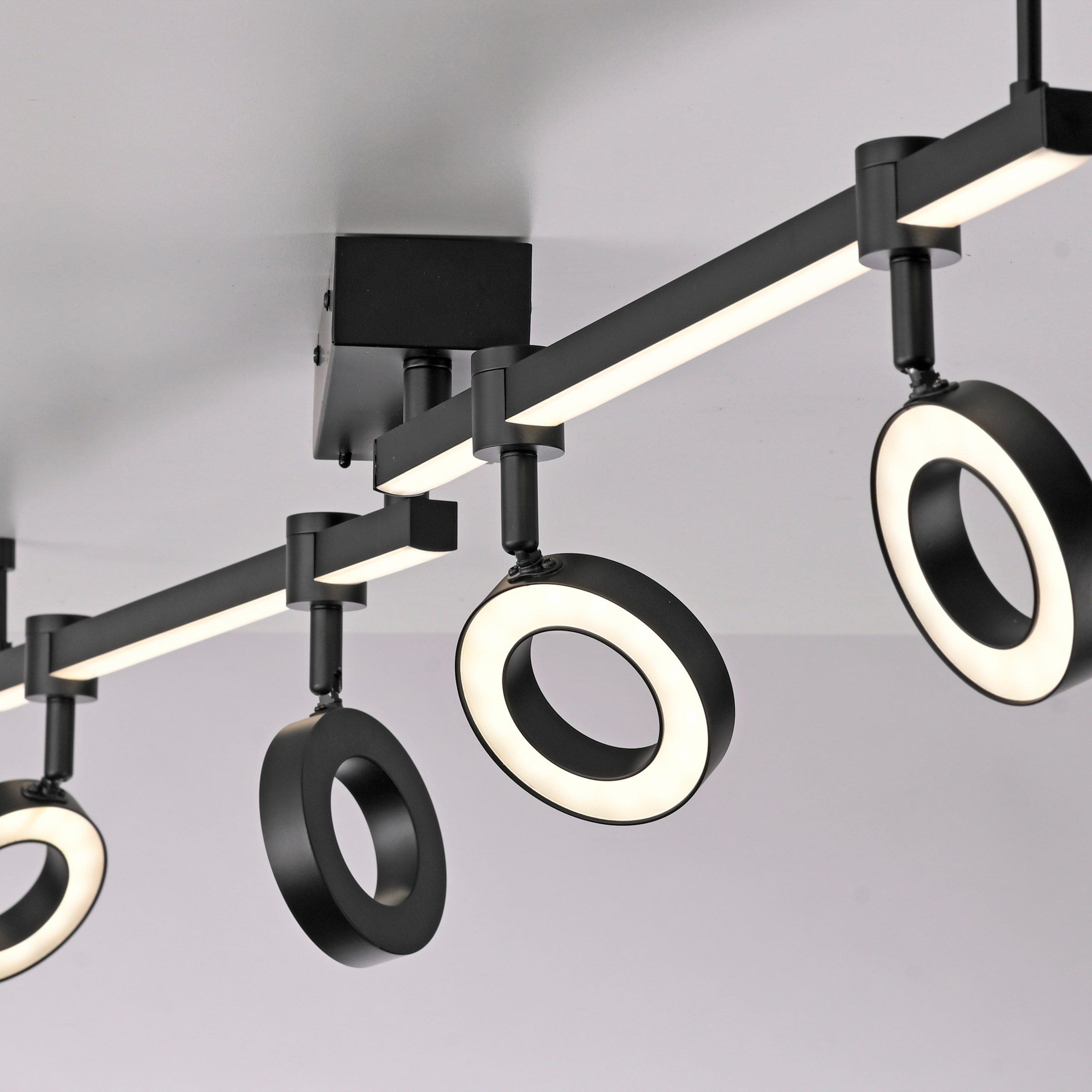 JUST LIGHT Deckenleuchte »Ls-BILEDA«, 1 flammig, Leuchtmittel LED-Board | LED fest integriert, LED, RGB+tunable white, Fernbedienung, Infrarot inkl., Smarthome fähig