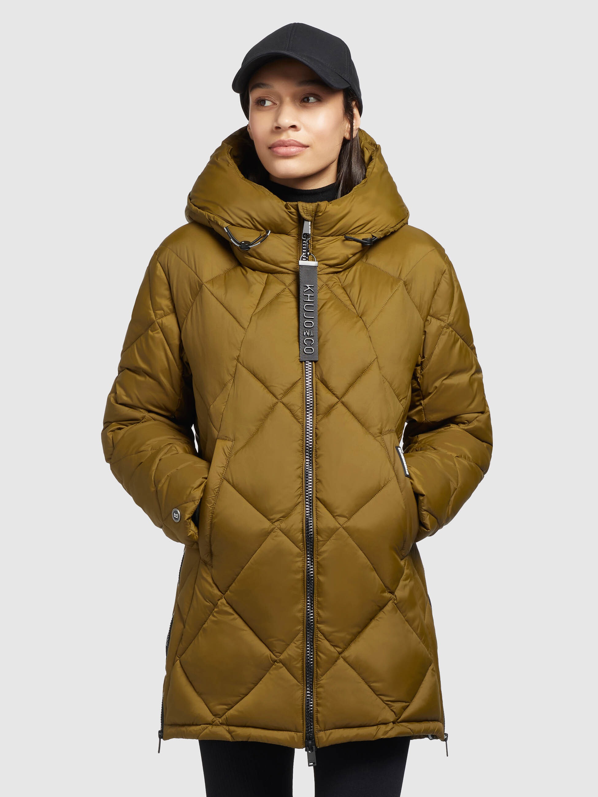 khujo Steppjacke »ZALONA«, (1 St.), mit Kapuze