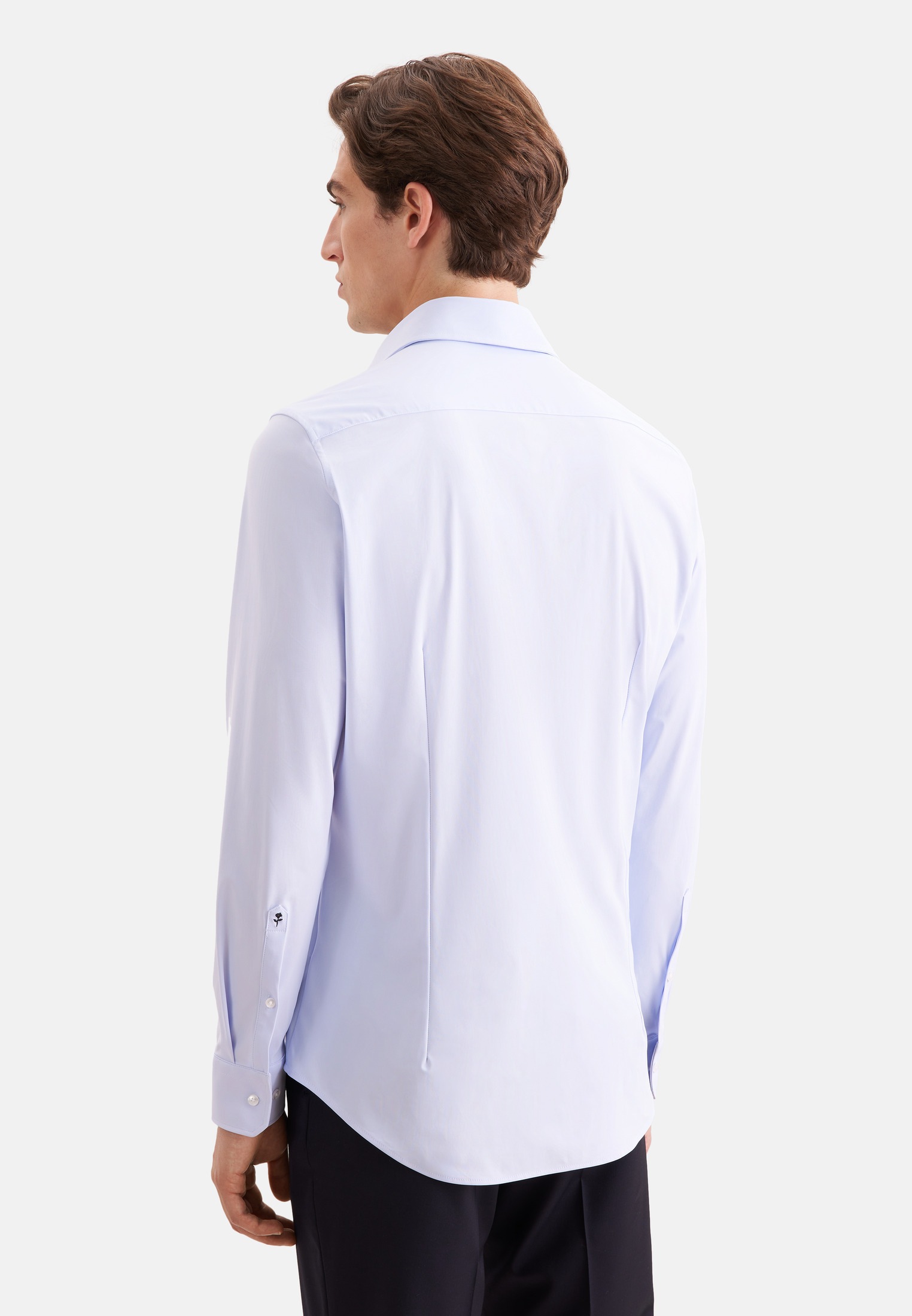 seidensticker Businesshemd »Schwarze Rose« Slim 1/1 Kentkragen Uni