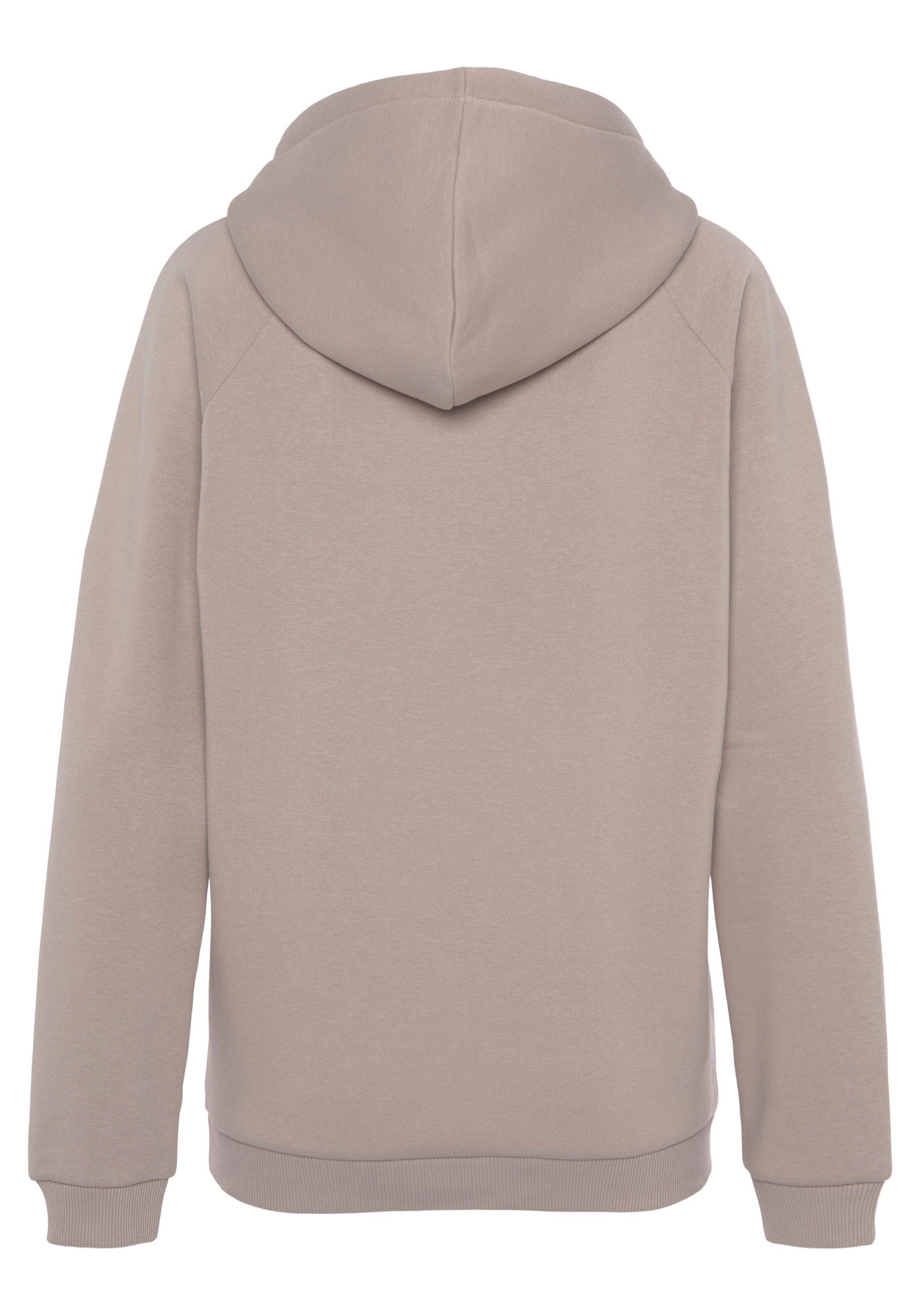 LASCANA Kapuzensweatshirt, mit Logostickerei, Loungewear