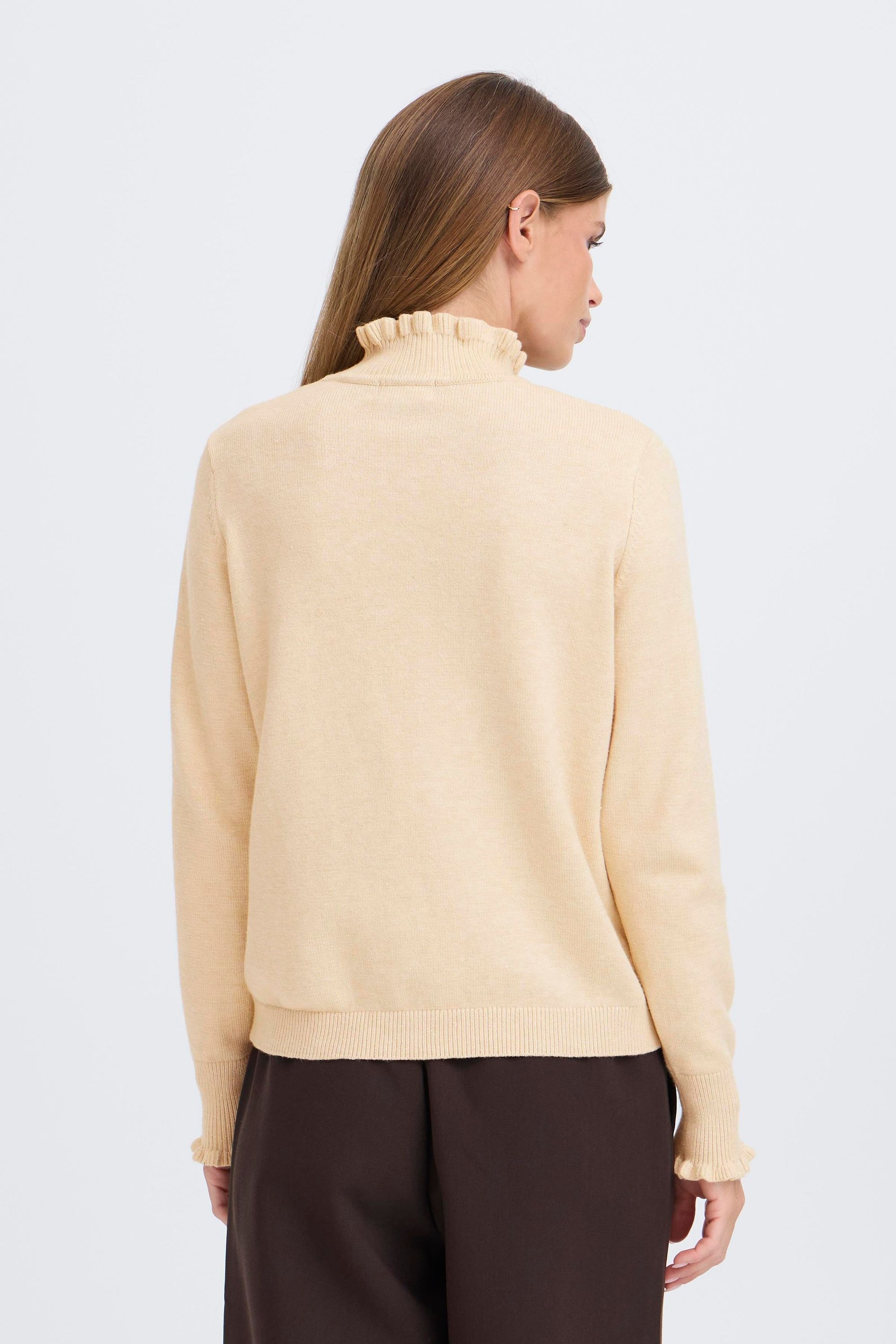 OXMO Strickfleece-Pullover »Strickpullover OXBMMNERA ONECK JUMPER«