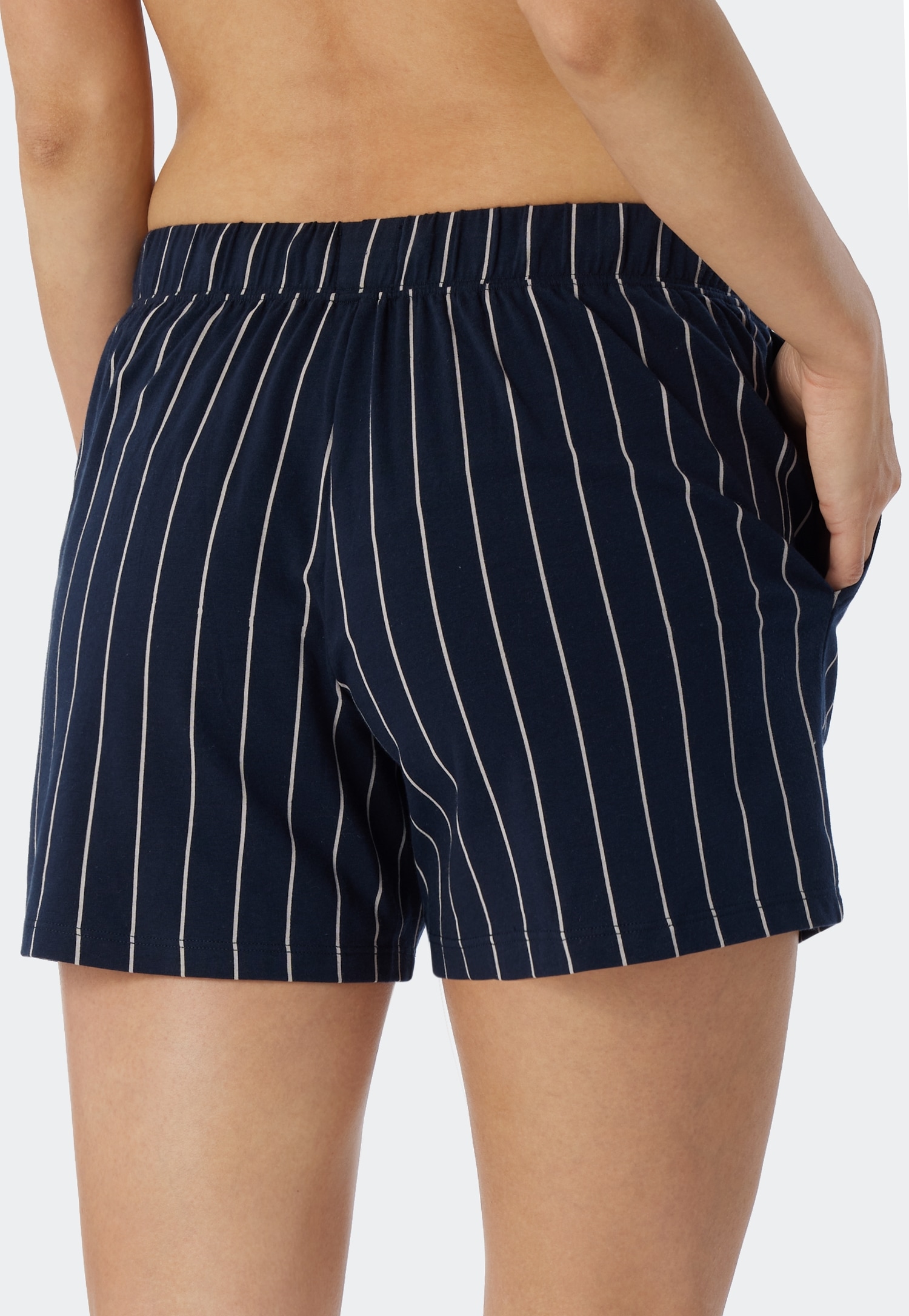Schiesser Shorts »Mix + Relax«, seitliche Taschen, Single Jersey, bequem, lockerer Schnitt