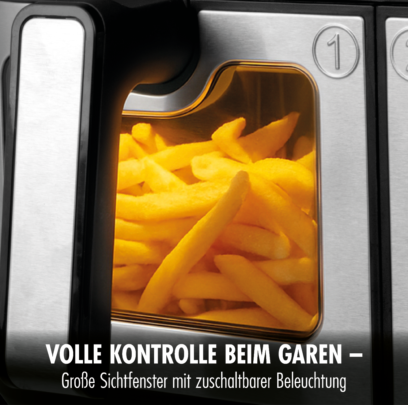 Gastroback Heißluftfritteuse »42585 HEAT & CRISP FAMILY 8 L« 2900 W
