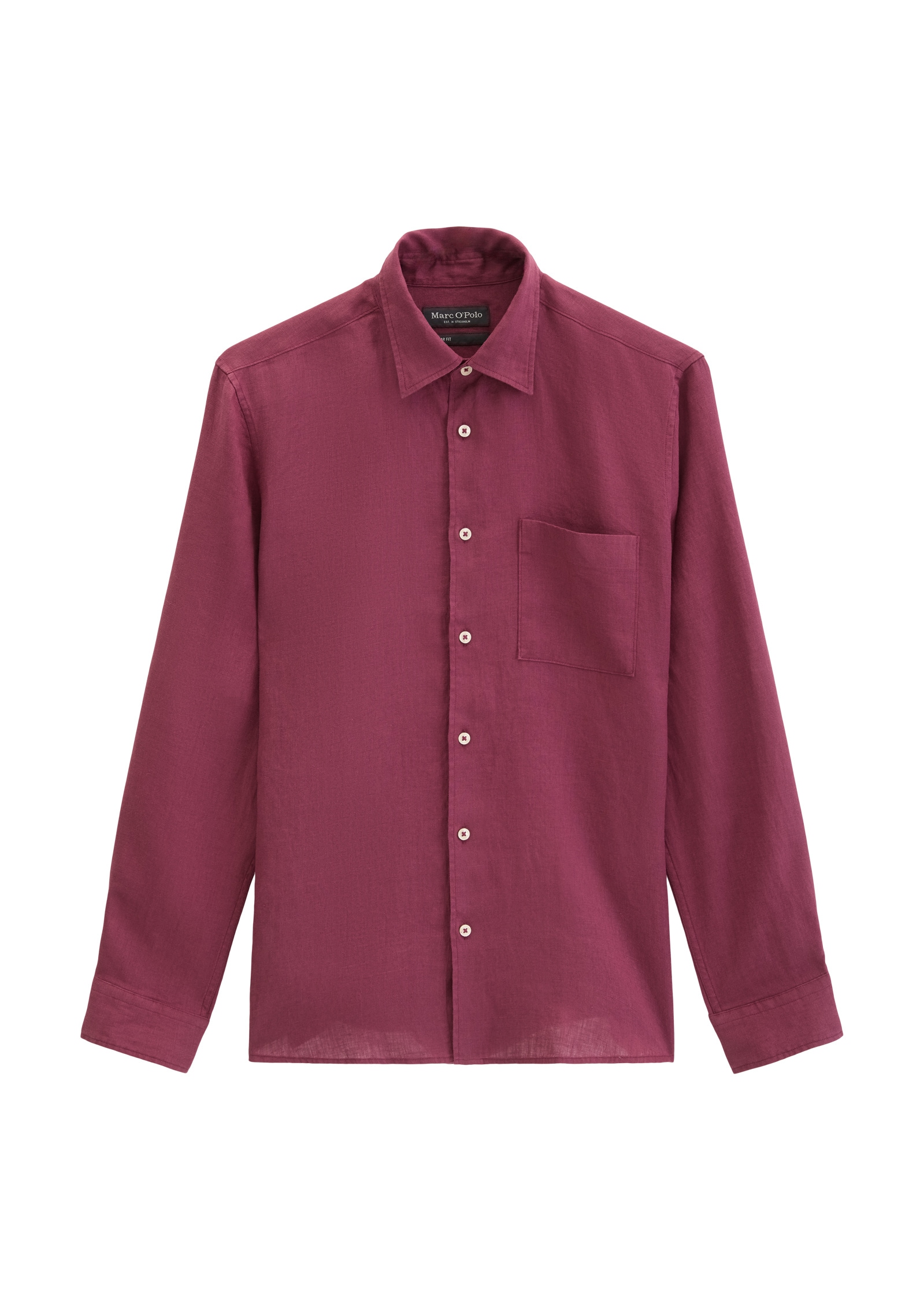 Marc O'Polo Langarmhemd »aus reinem Leinen«