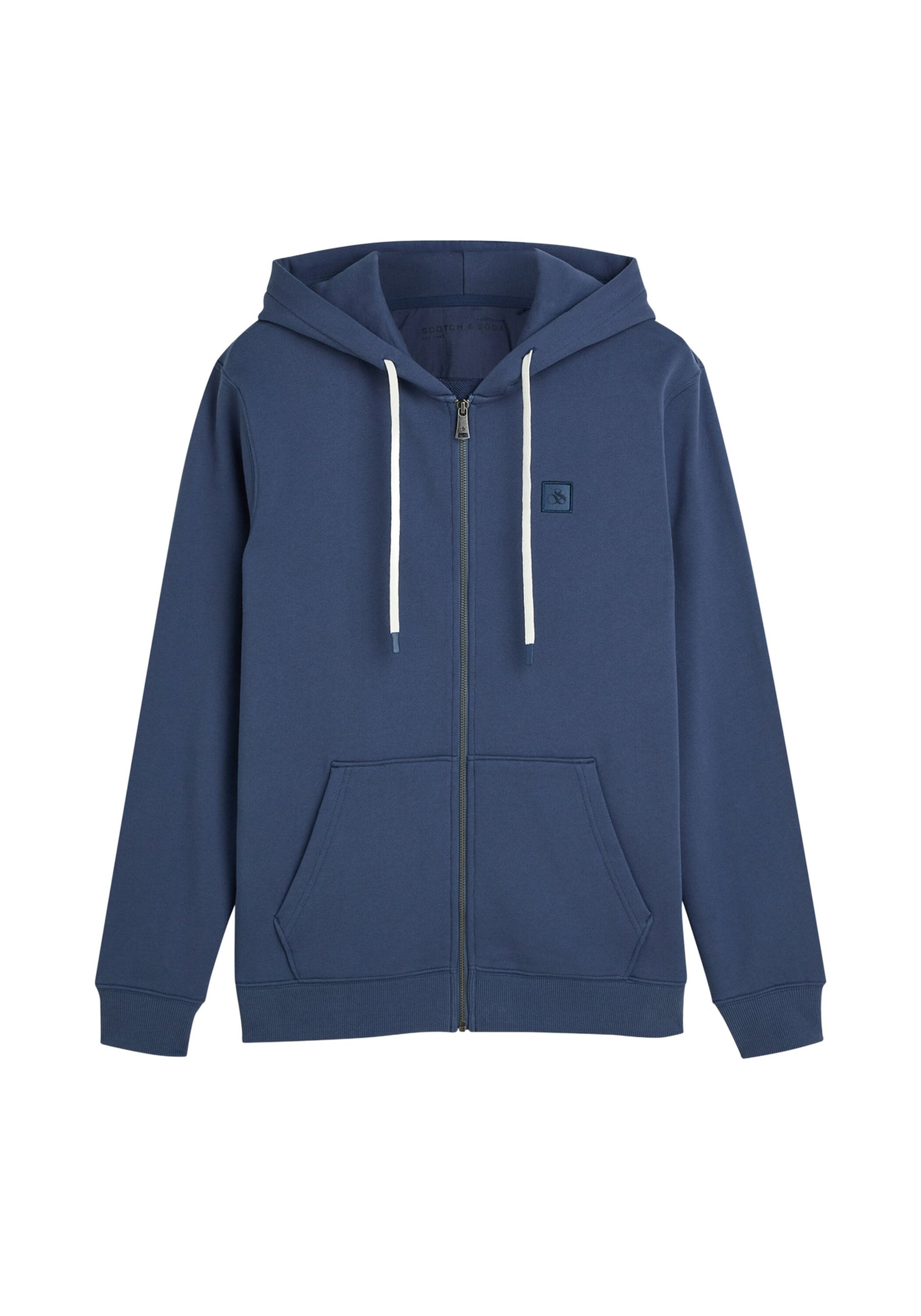 Scotch & Soda Sweatshirt "Sweatjacke Logo Badge Zipthrough Hoodie 1er Pack" günstig online kaufen
