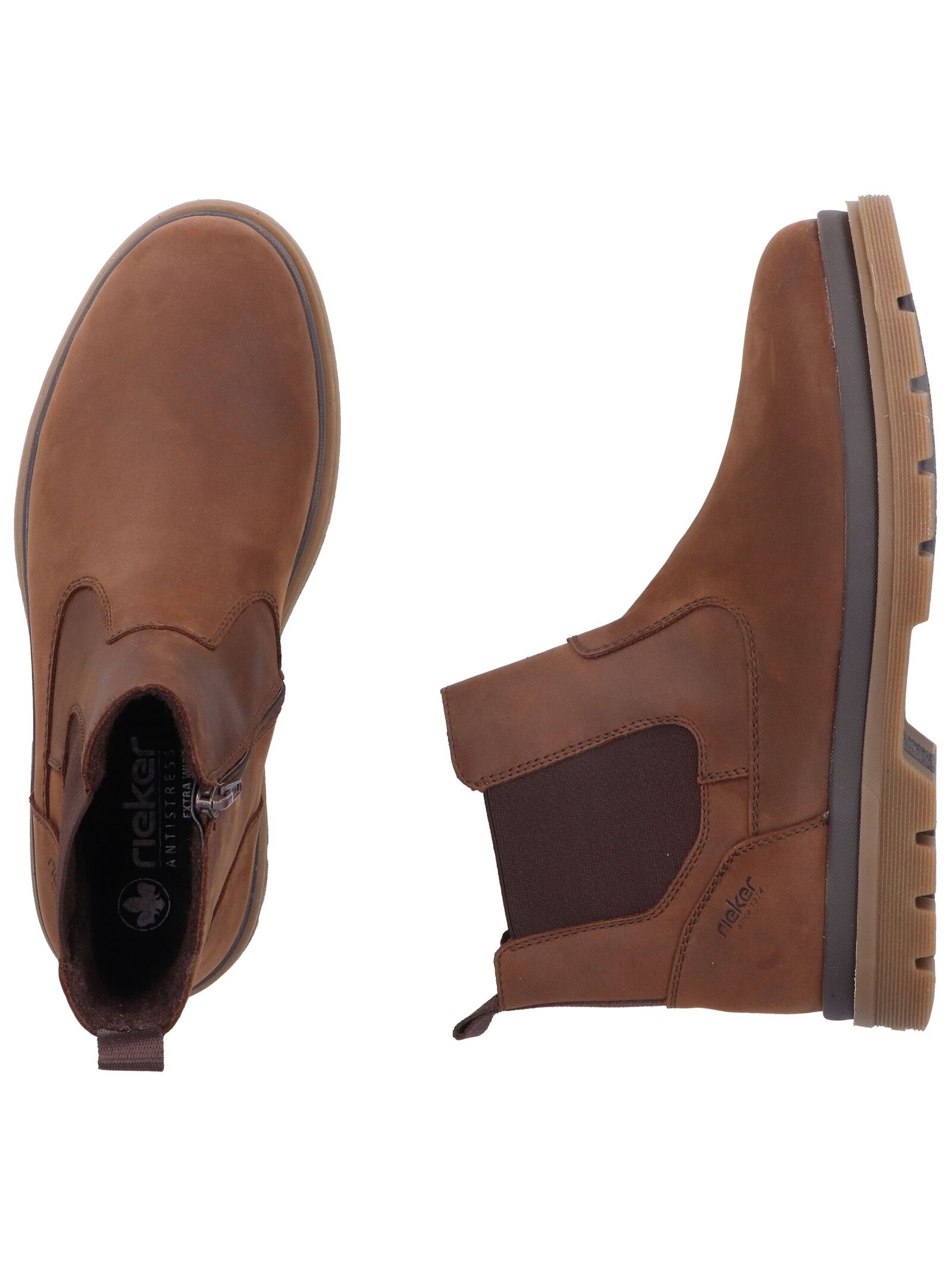 Rieker Stiefelette »Rieker Stiefelette Leder/Textil«
