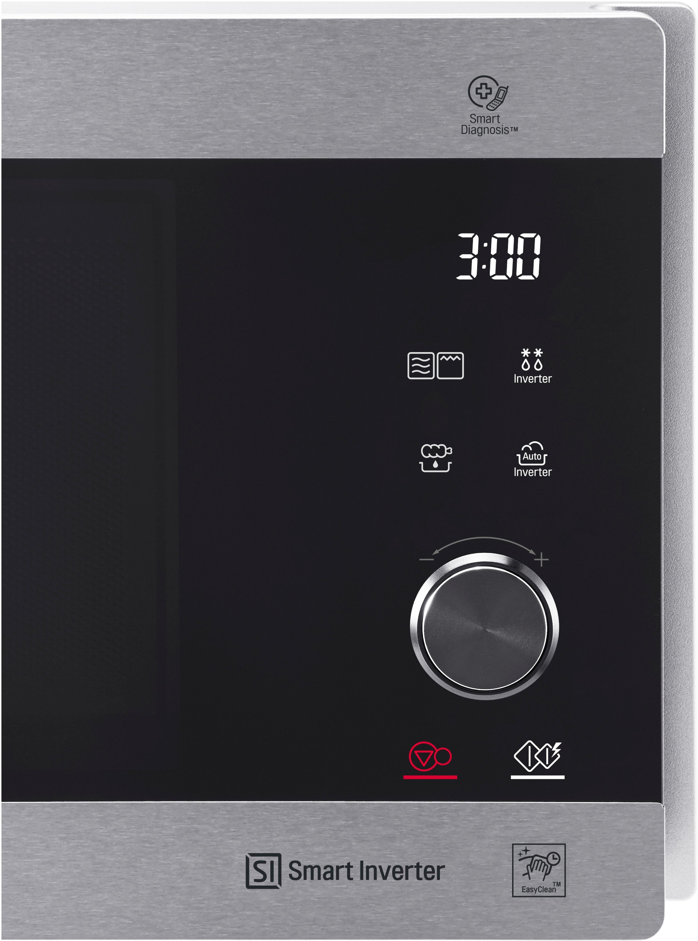 LG Mikrowelle »MH 6565 CPS«, Grill, 1000 W, Smart Inverter Technologie, echte Glasfront