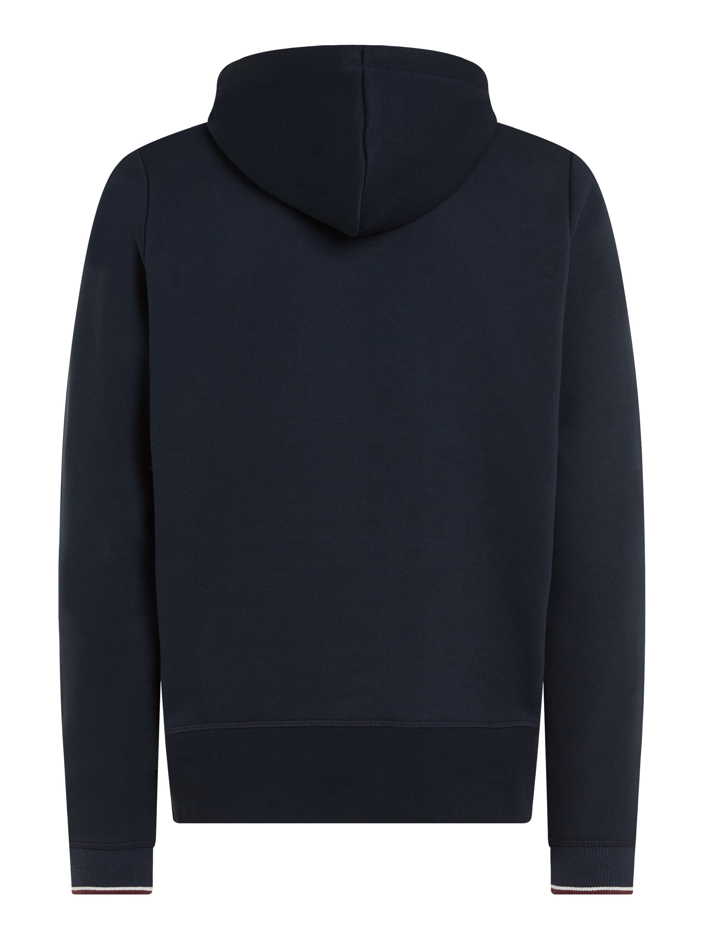 Tommy Hilfiger Hoodie »TOMMY LOGO TIPPED HOODY«, Tommy-Tape innen am Ausschnitt, Flag-Stickerei am Ärmel