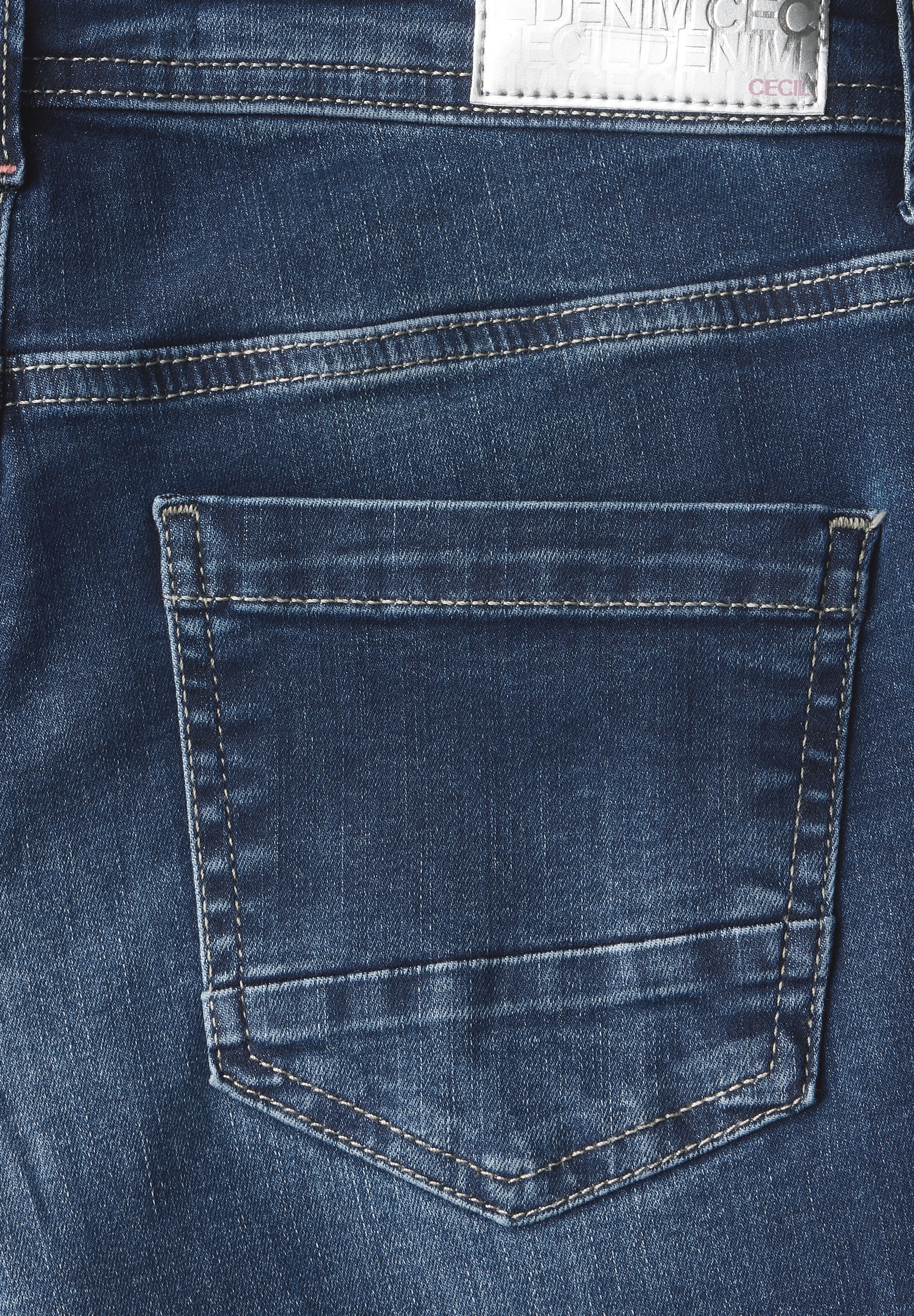 Cecil Comfort-fit-Jeans, Middle Waist