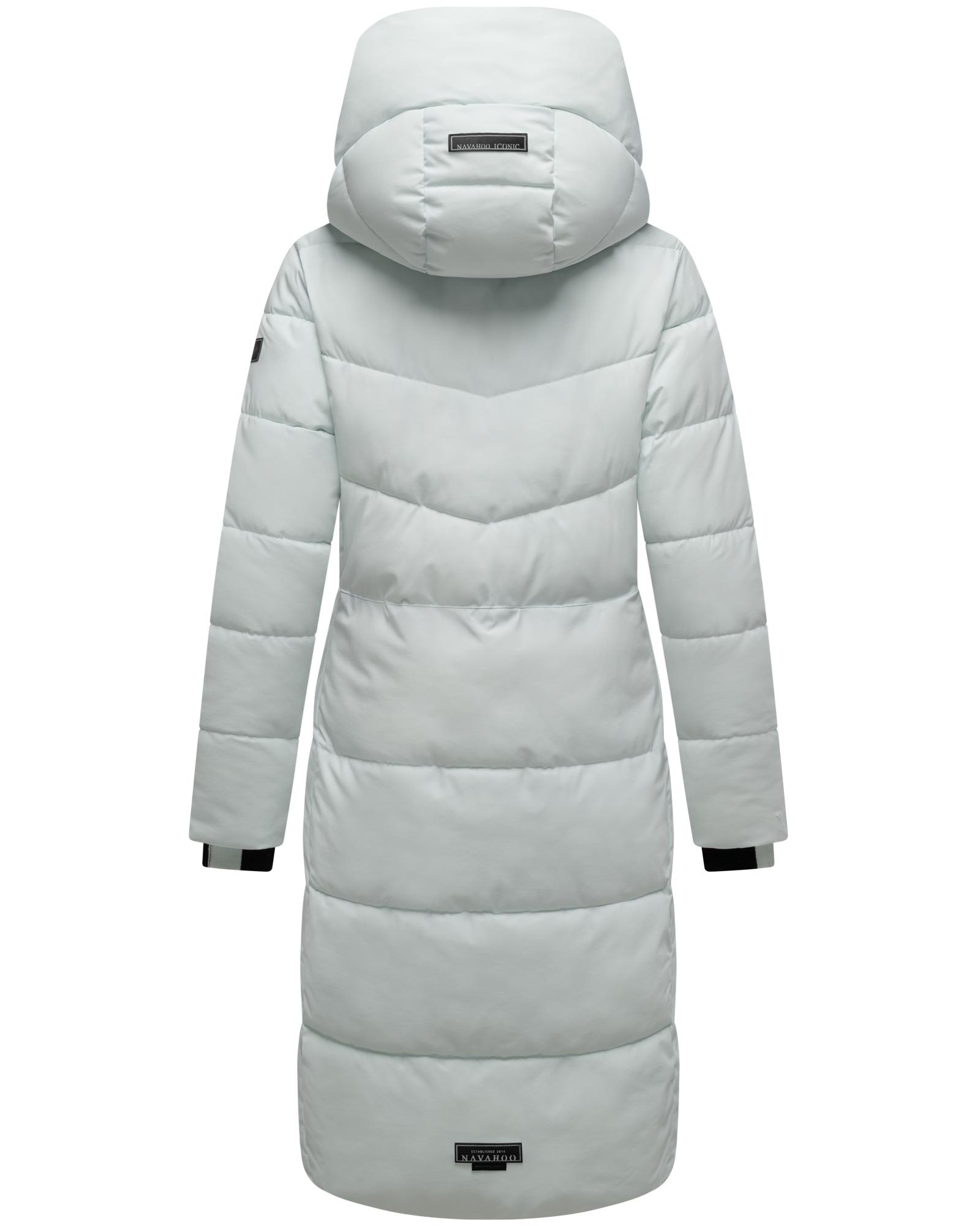 Thumbnail - Navahoo Steppmantel "Schokokuss XIV" Warmer Damen gesteppter Wintermantel mit Kapuze