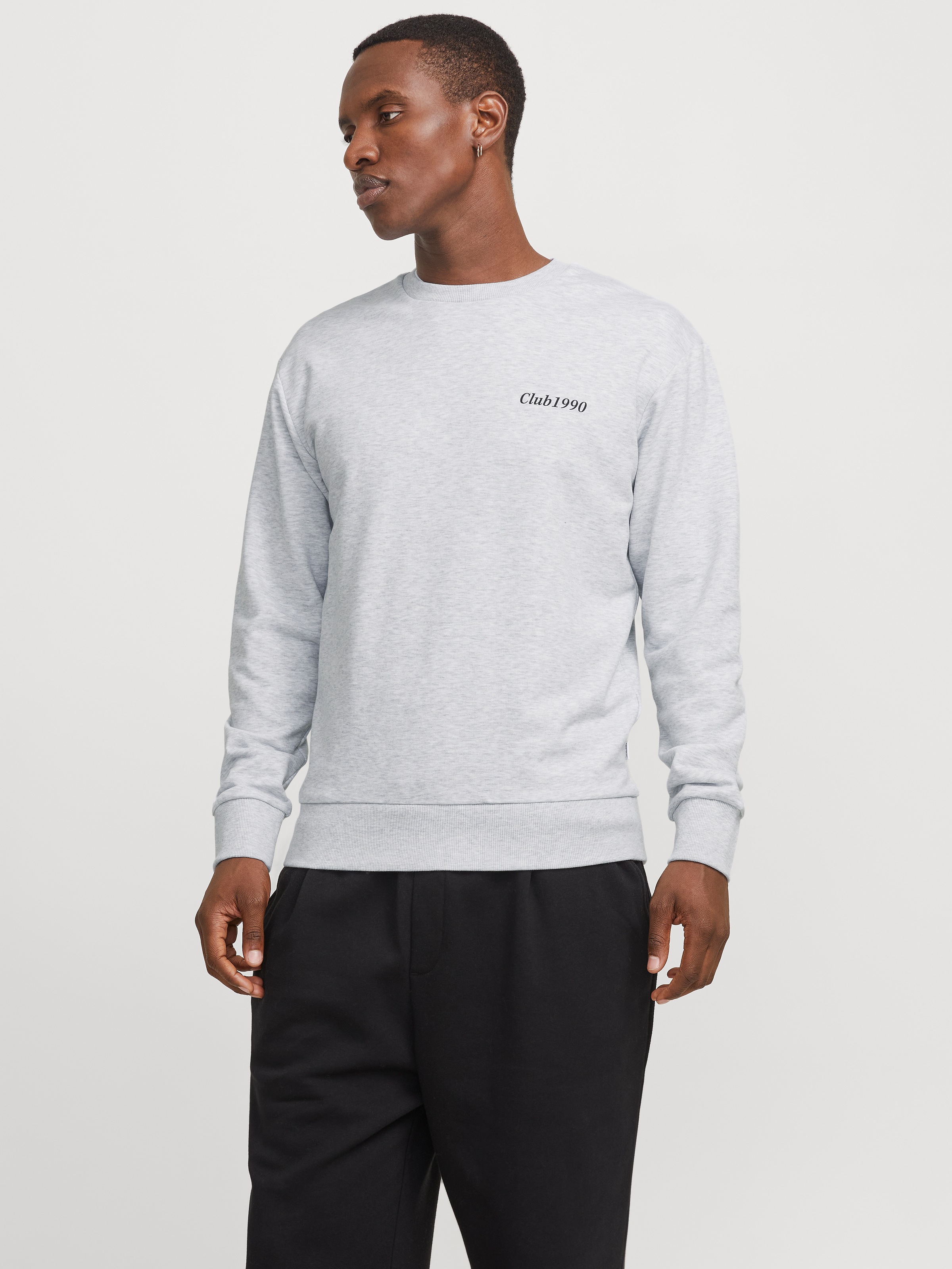 Jack & Jones Sweatshirt "JJEBRADLEY GRAPHIC SWEAT CREW NOOS", mit Front und günstig online kaufen