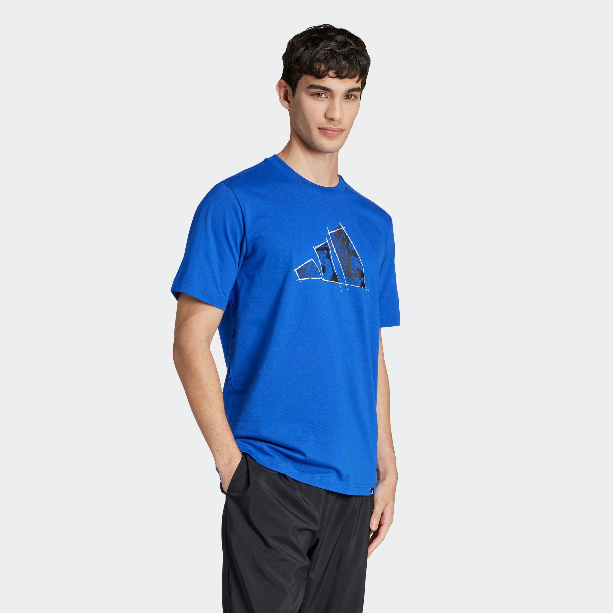 adidas Sportswear T-Shirt "M PHOTO LOGO T" sportlicher Stil, aus Baumwolle, günstig online kaufen