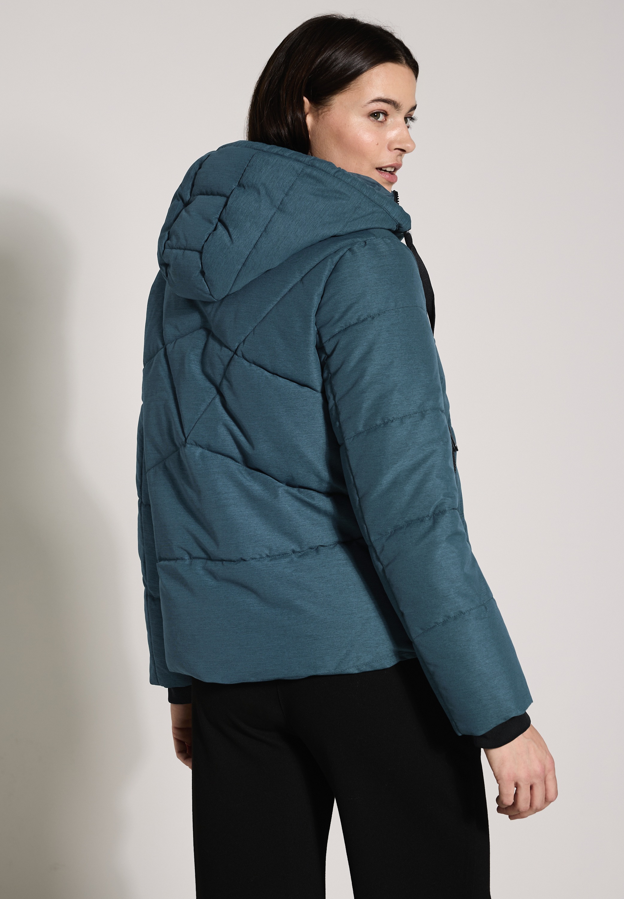 Cecil Steppjacke, mit Kapuze, mit Kapuze