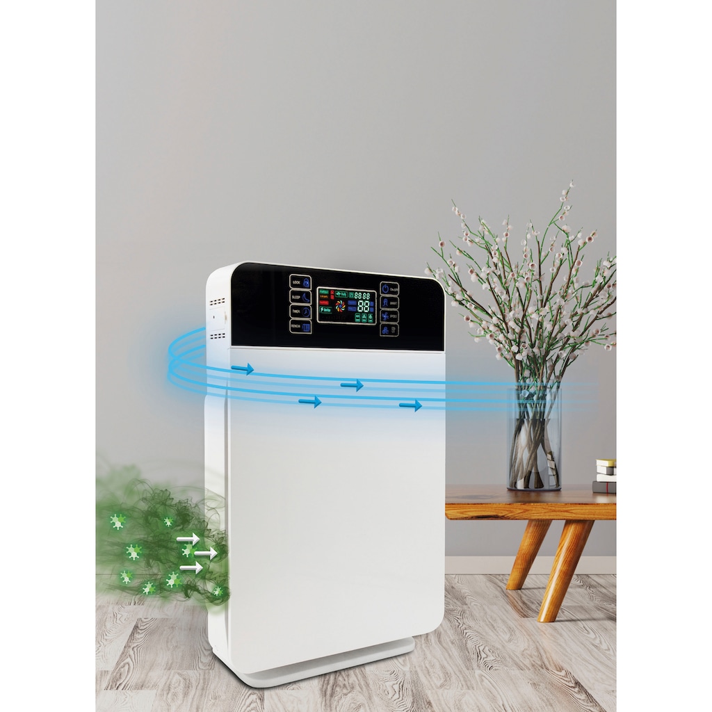 MediaShop Luftreiniger »mit 6-Filter System, Livington Air Purifier«, für Räume bis 30m²