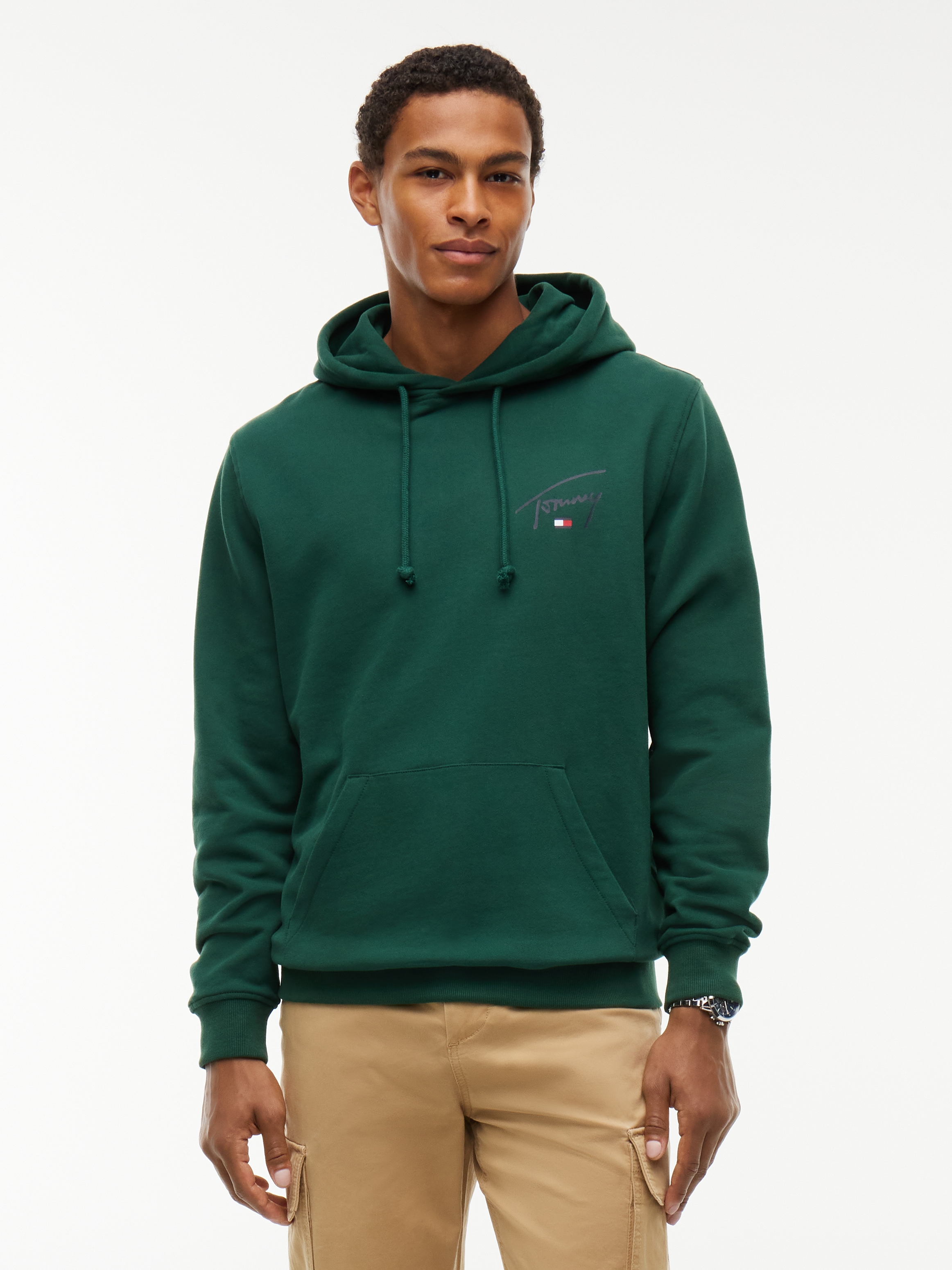 Tommy Jeans "REGULAR ENTRY SIGNATURE HOOD", Regular fit mit Kapuze