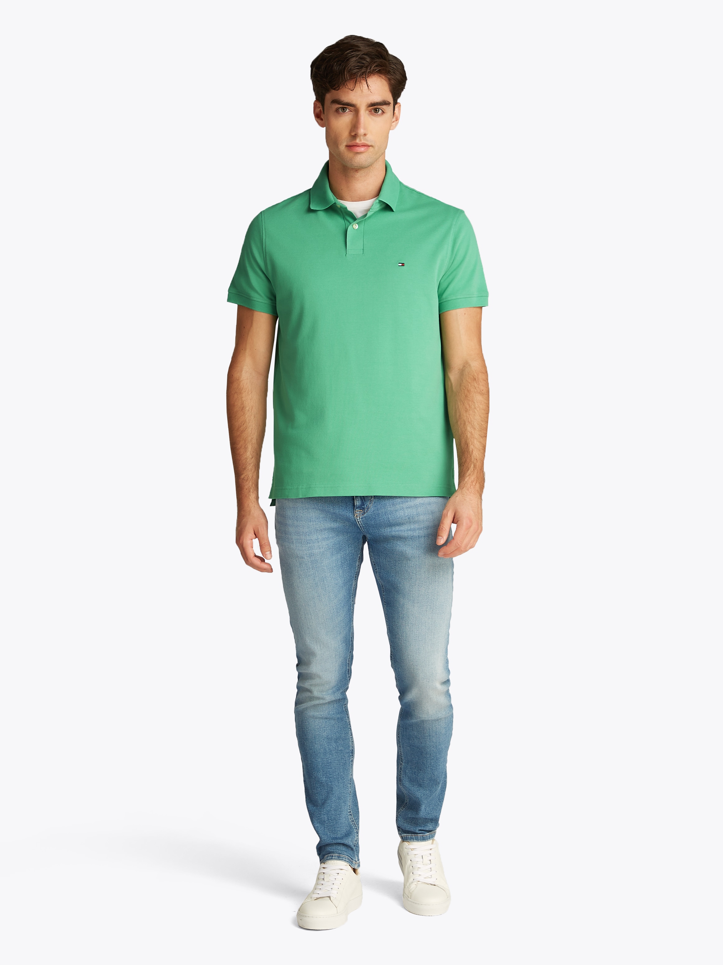 Tommy Hilfiger Poloshirt »1985 REGULAR POLO«, aus hochwertiger Baumwoll-Piqué-Qualität